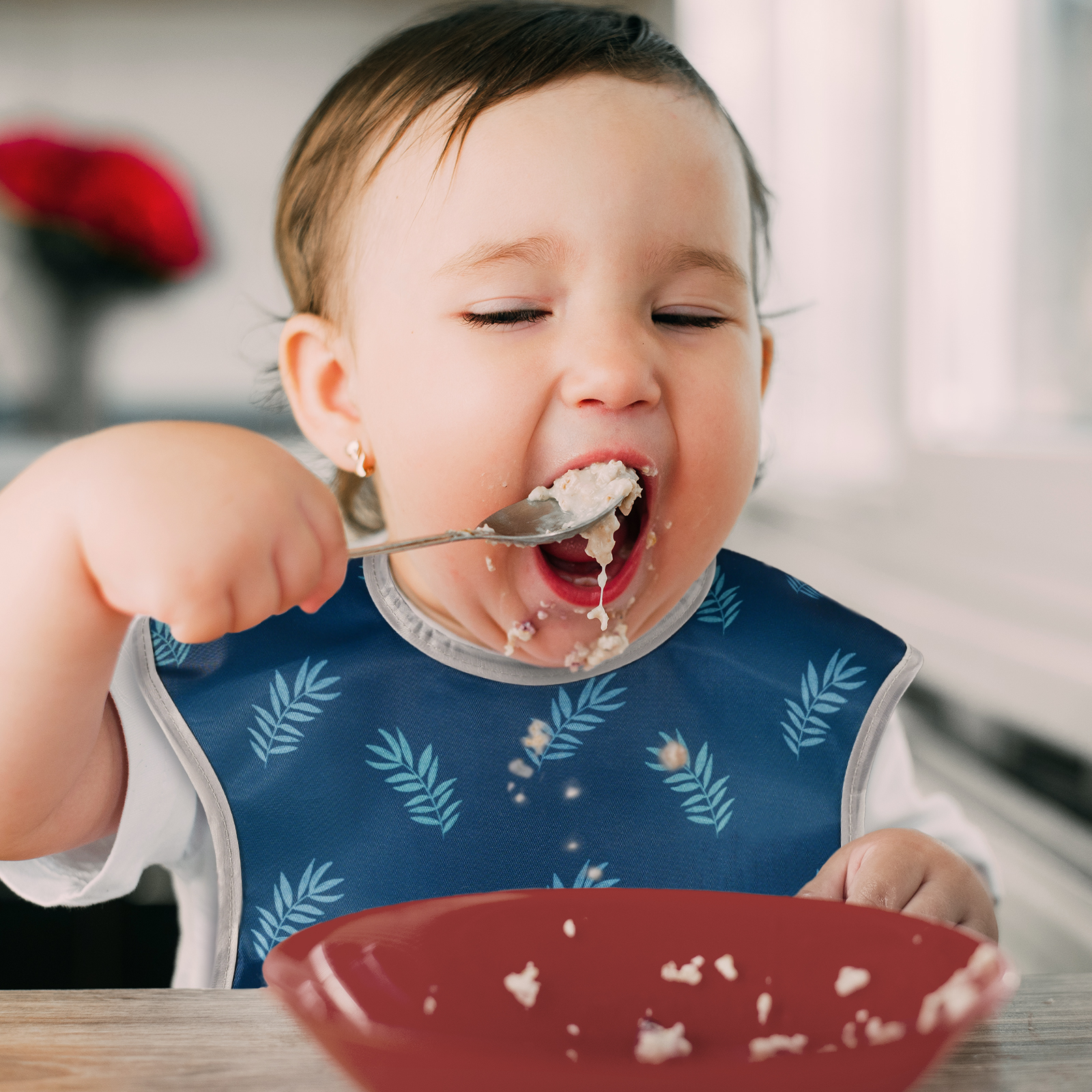 Dinosaur Paradise | Gllquen baby Waterproof Bibs 3 Pack | 3-24 Months