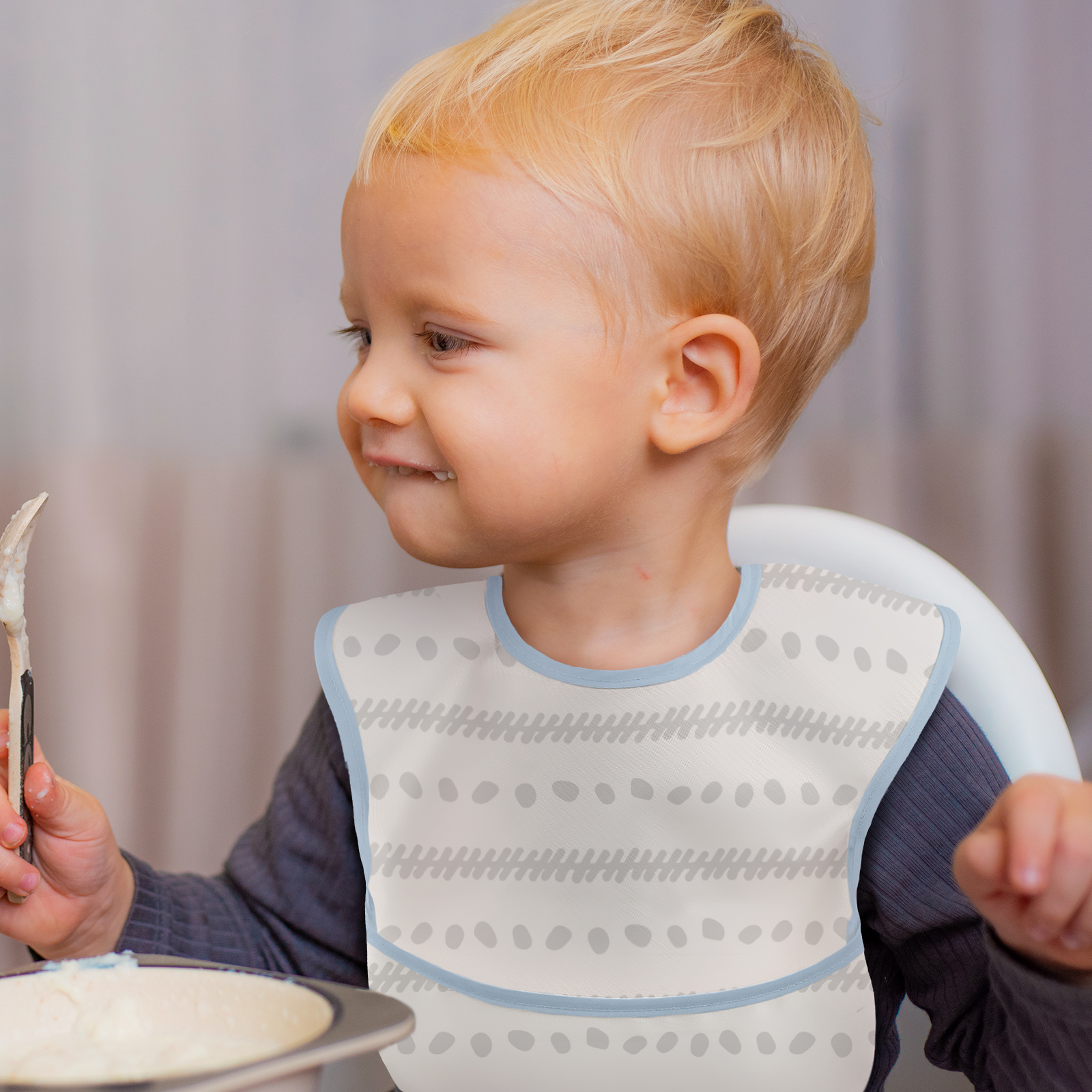 Ocean Whimsy | Gllquen baby Waterproof Bibs 3 Pack | 3-24 Months