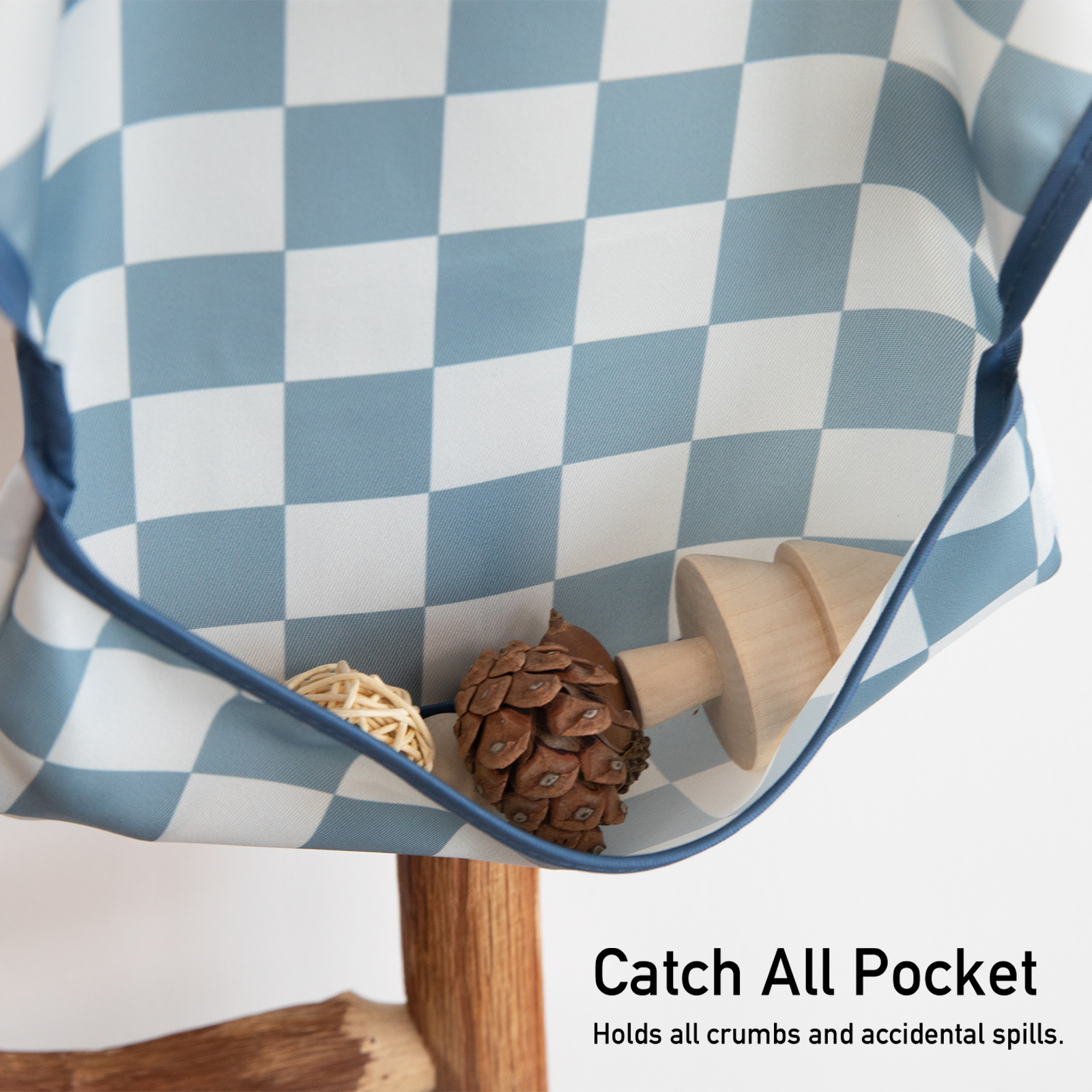 Grid Style | Gllquen baby Waterproof Bibs 3 Pack | 3-24 Months