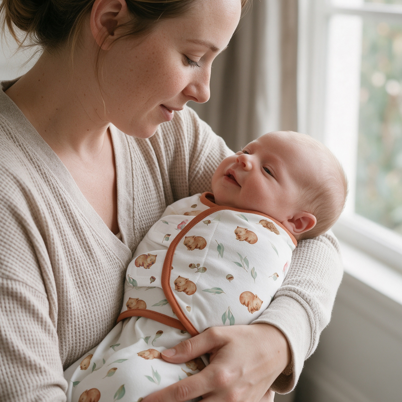 Sage Roo Paddock | Baby Swaddle 3 Pack | 0-3 Months