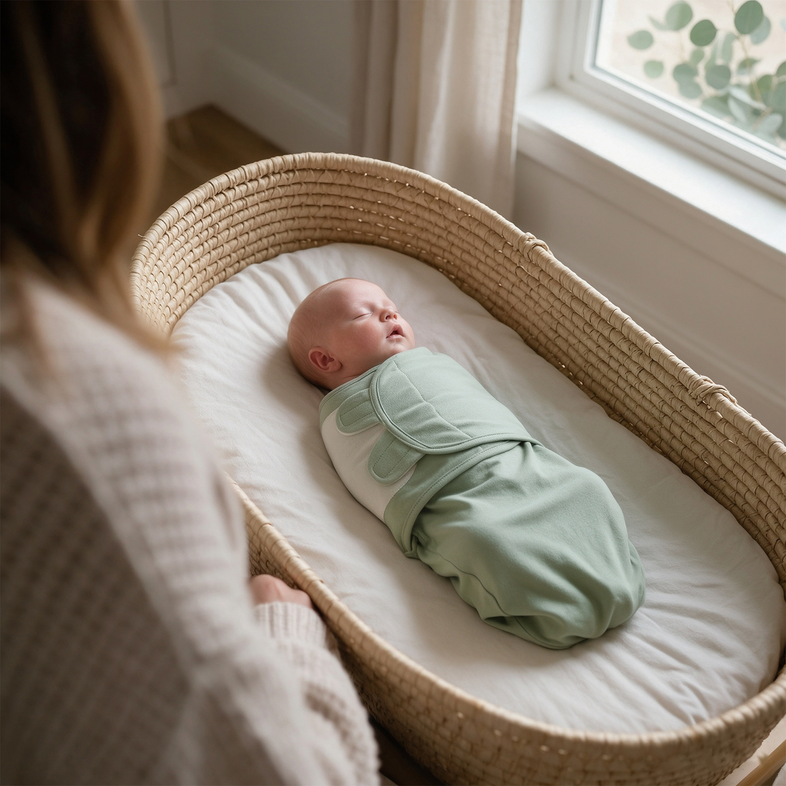 Sage Roo Paddock | Baby Swaddle 3 Pack | 0-3 Months