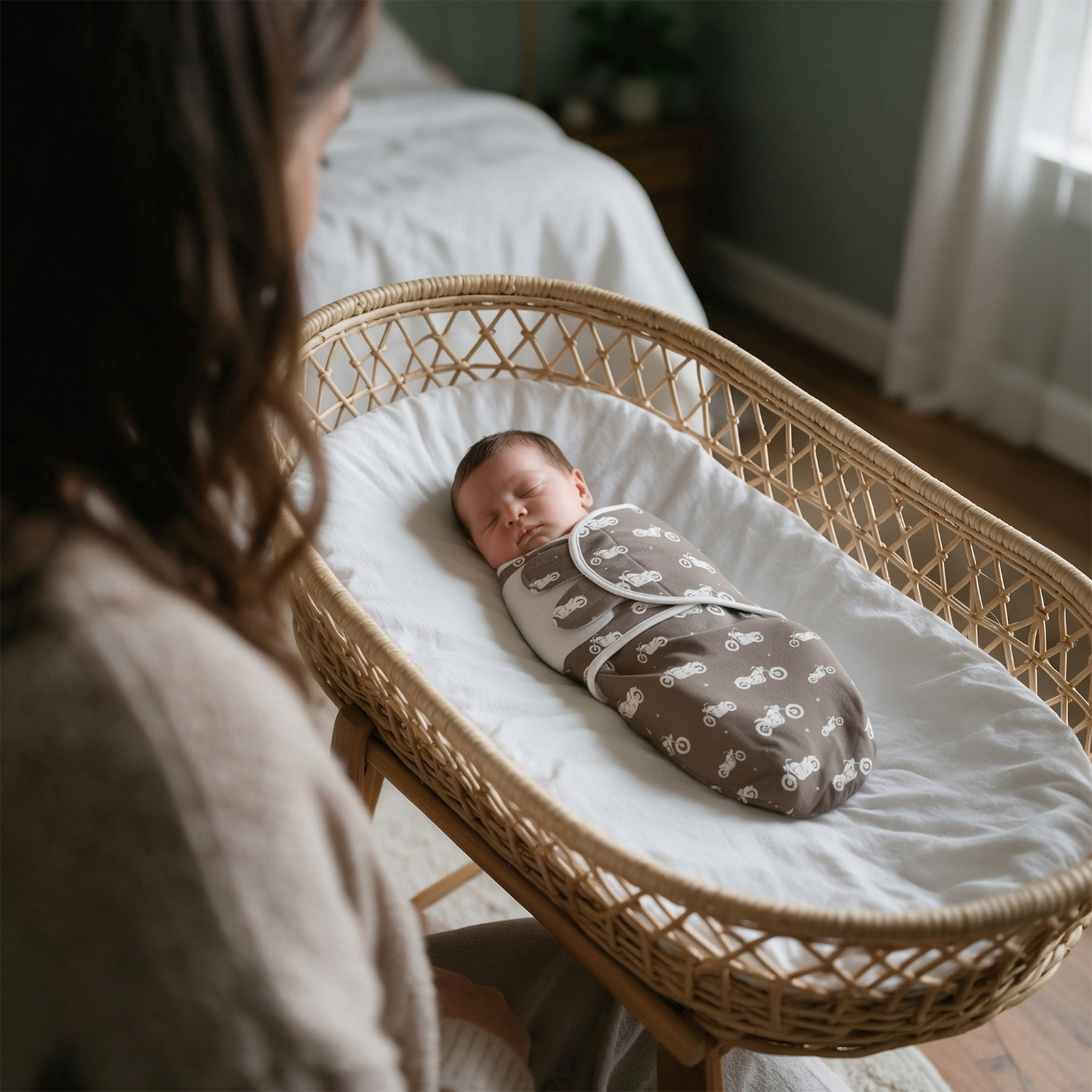Mocha Truck Garage | Baby Swaddle 3 Pack | 0-3 Months