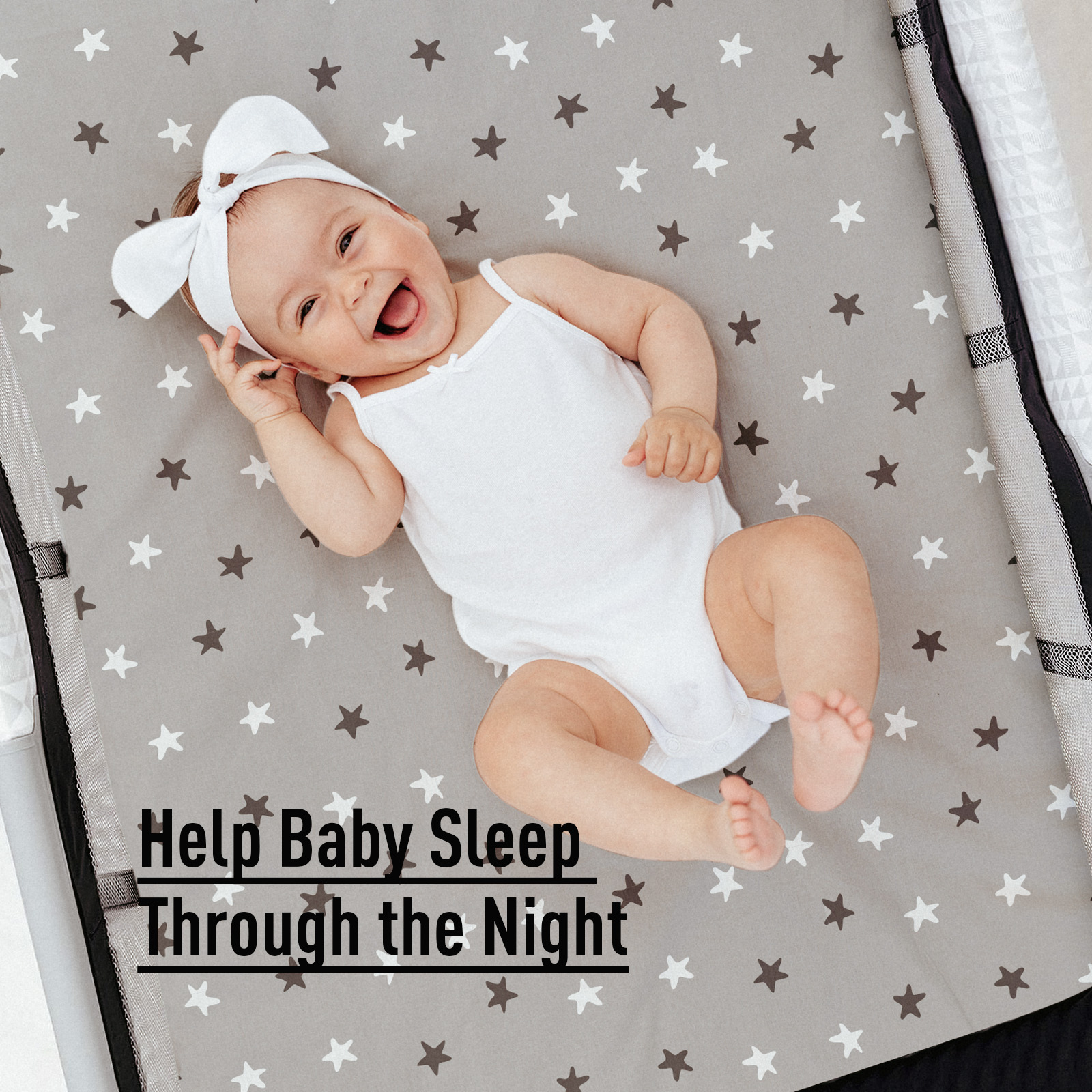 Rainbows | Pack N Play Sheets 2-Pack | 38''*26''