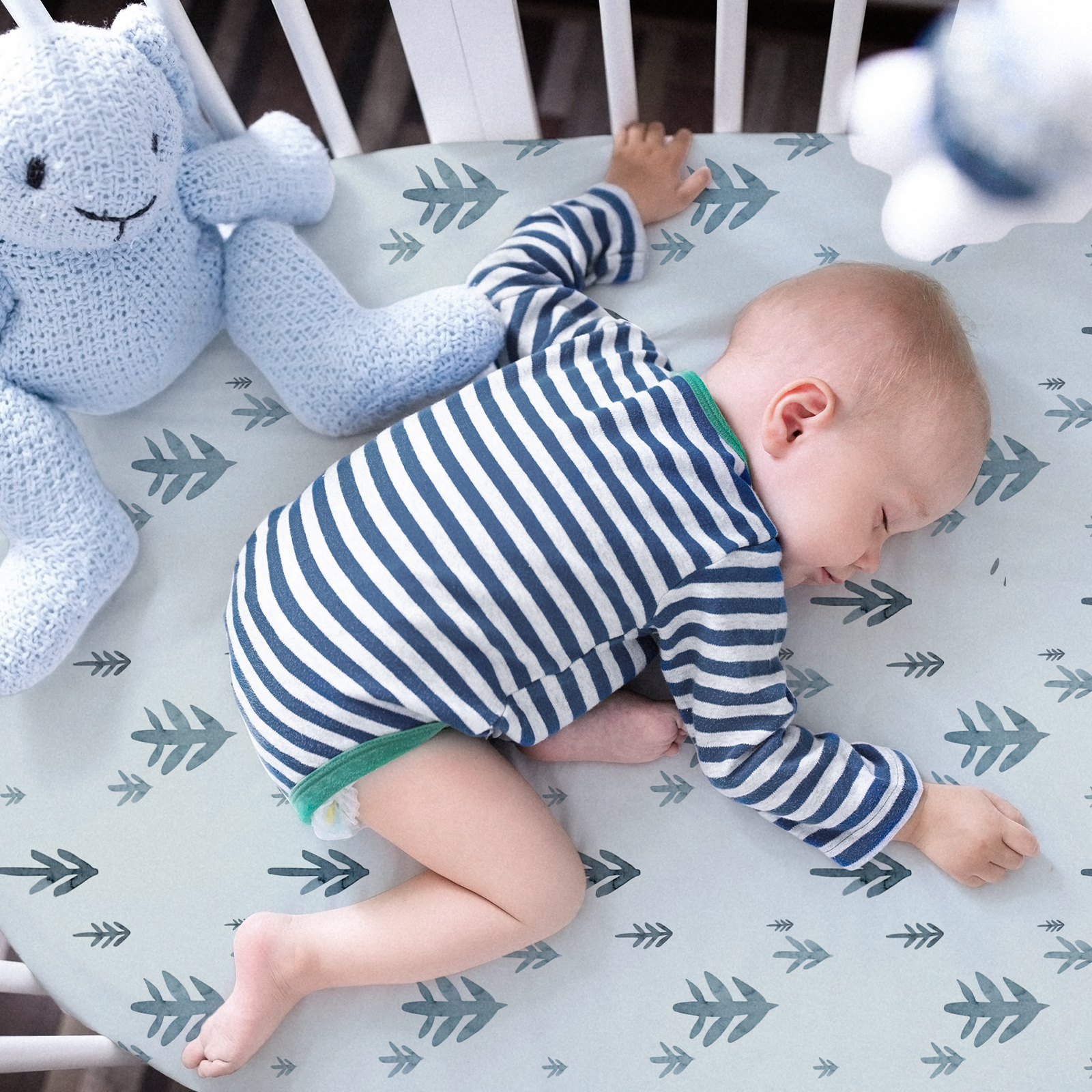 Trees | Bassinet Sheets 2-Pack | 16''*32''