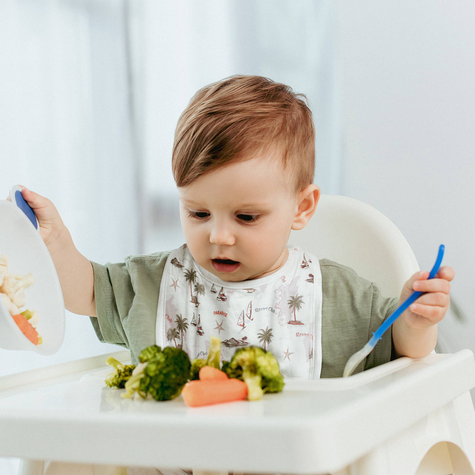 Paradise | Organic Cotton Bandana Bibs 10 Pack