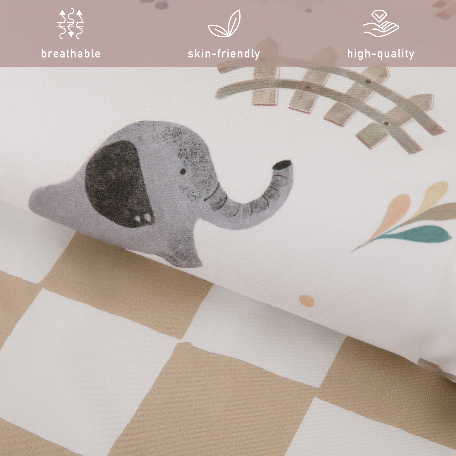 Animal Home | Bassinet Sheets 2-Pack | 16*32''