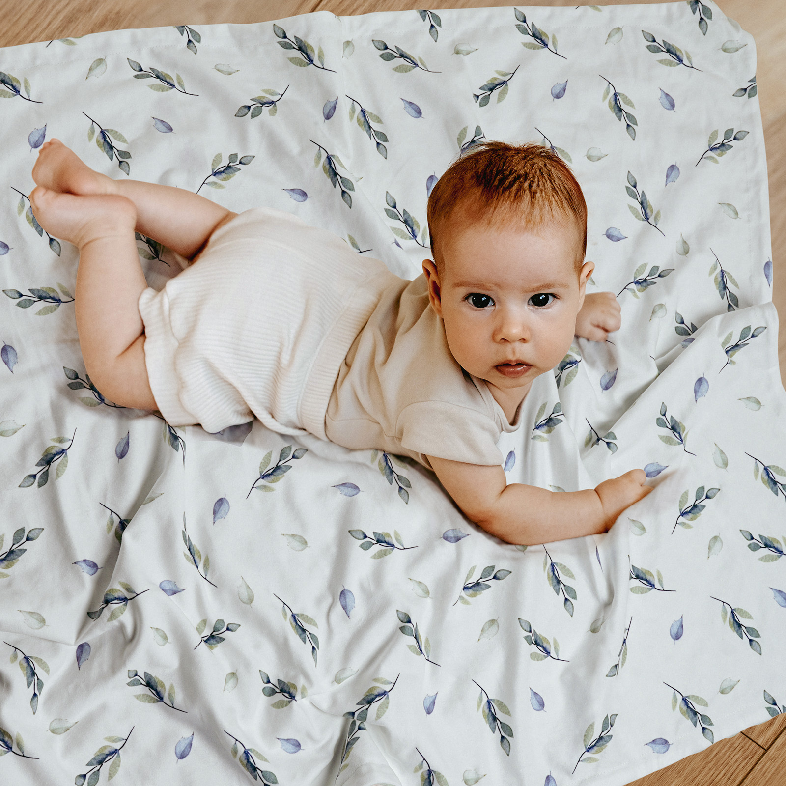 Foliage | Gllquen baby Fleece Plush Dot Blanket | 30''*40''