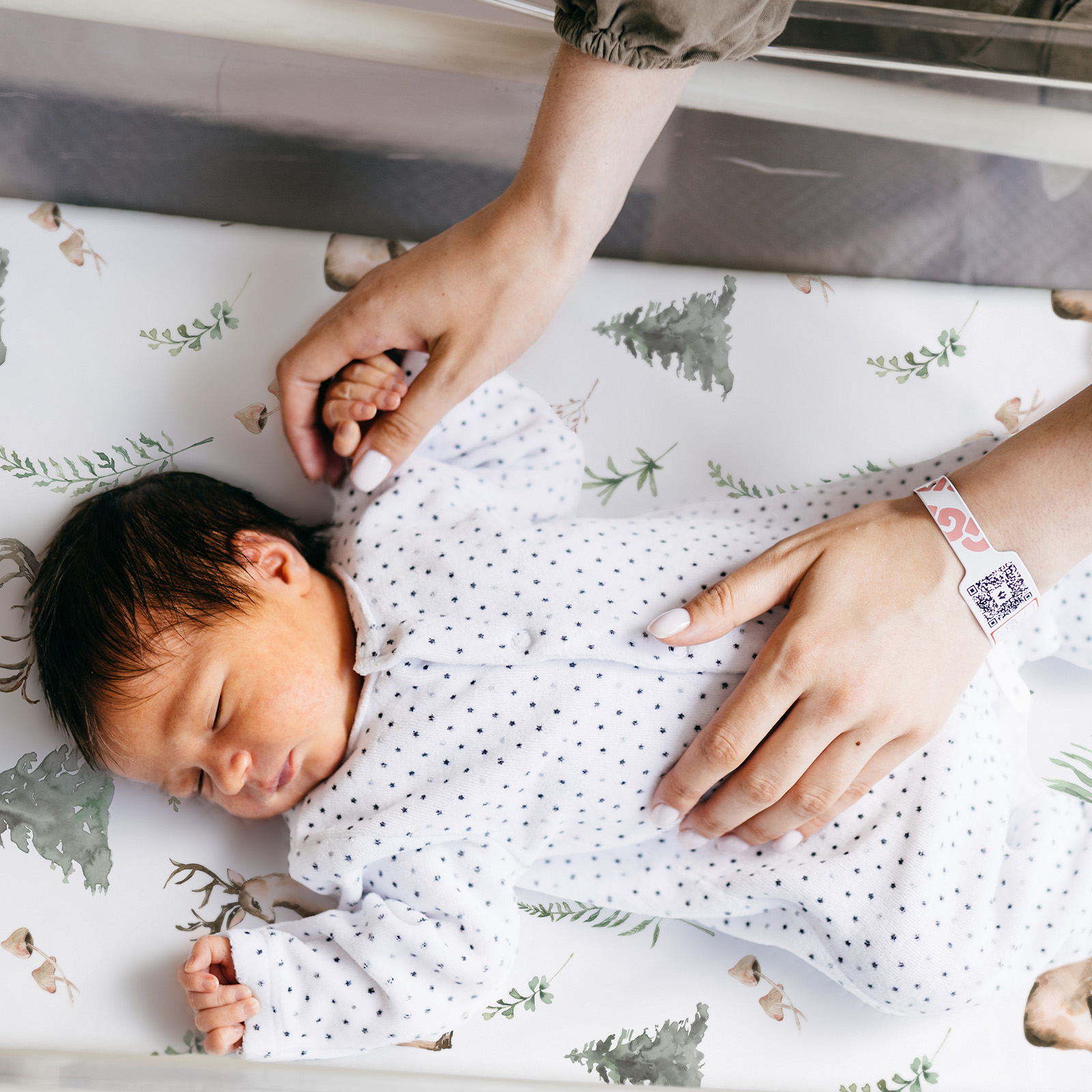 Reindeer | Soft Microfiber Fitted Change Pad Cover & Bassinet Sheets 2 Pack | 16''*32''