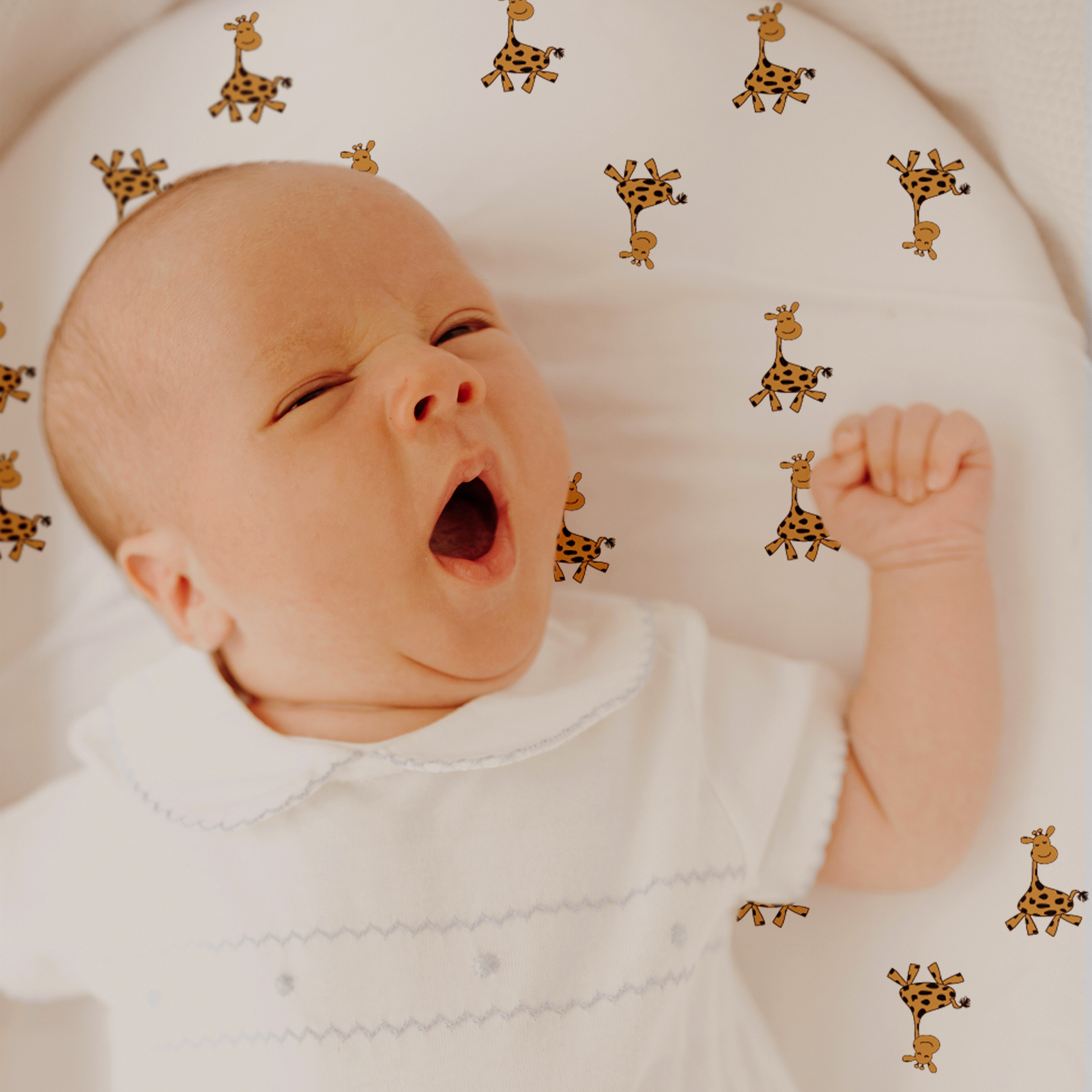 Giraffe | Baby Bassinet Sheet 2-Pack | 33''*17''