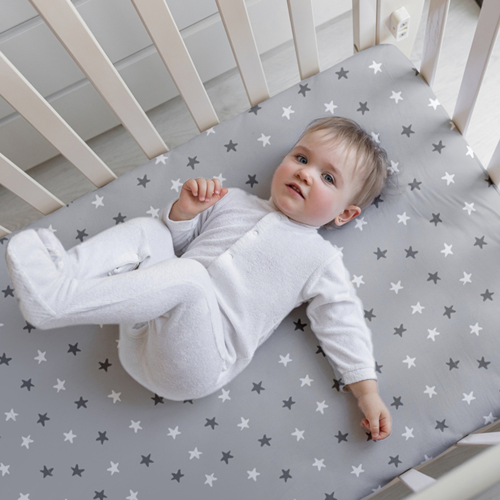 Rainbows | Soft Microfiber Fitted Change Pad Cover & Bassinet Sheets 2 Pack