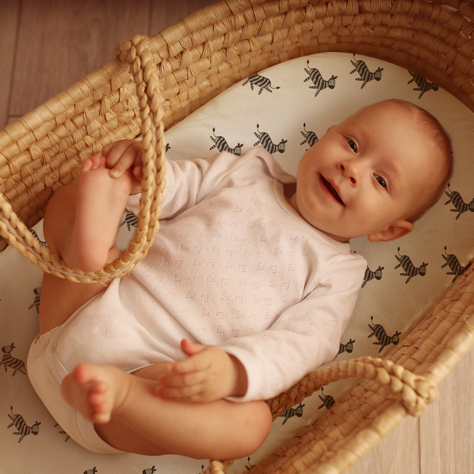 Giraffe | Baby Bassinet Sheet 2-Pack | 33''*17''