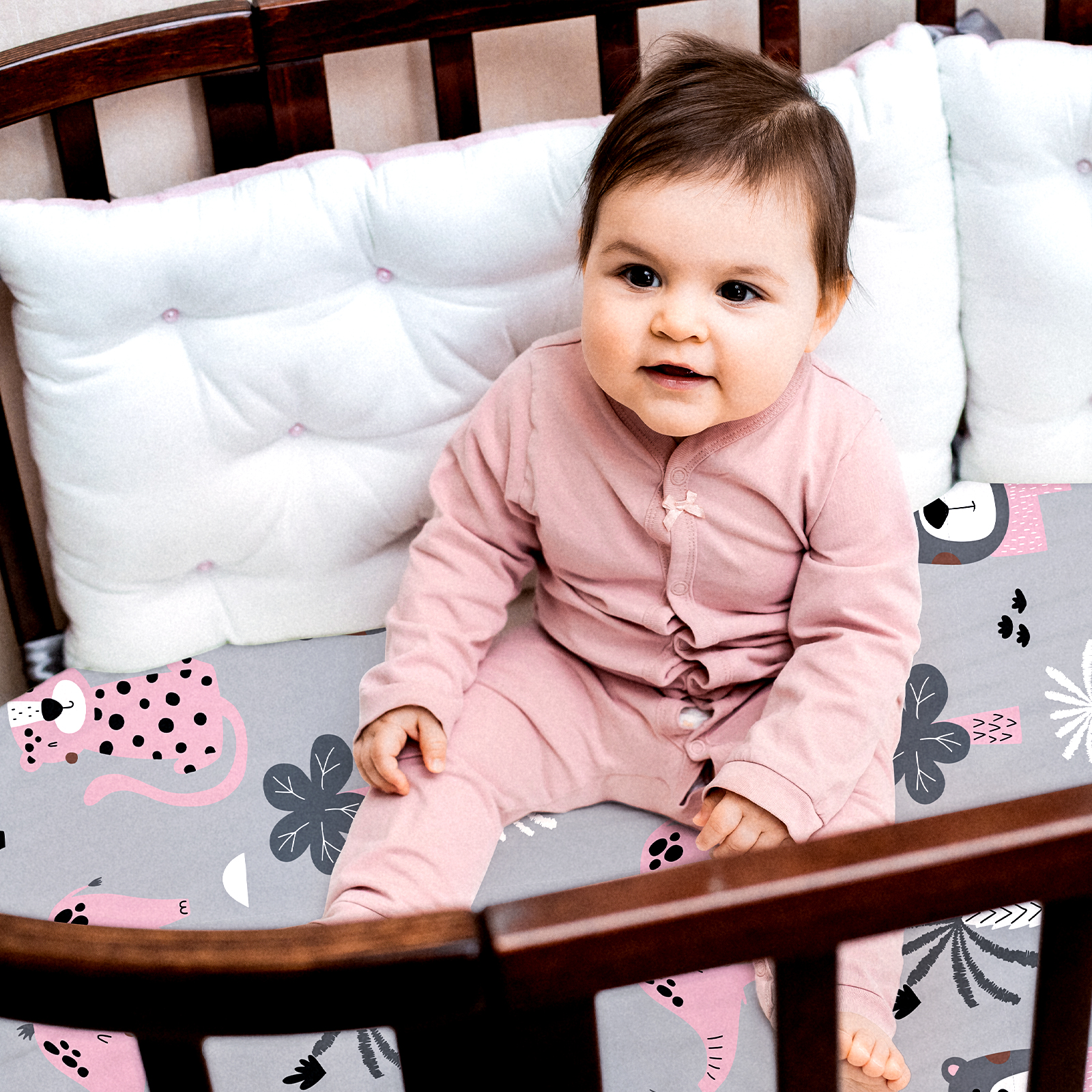 Pink | Bassinet Sheets 2-Pack | 16''*32''