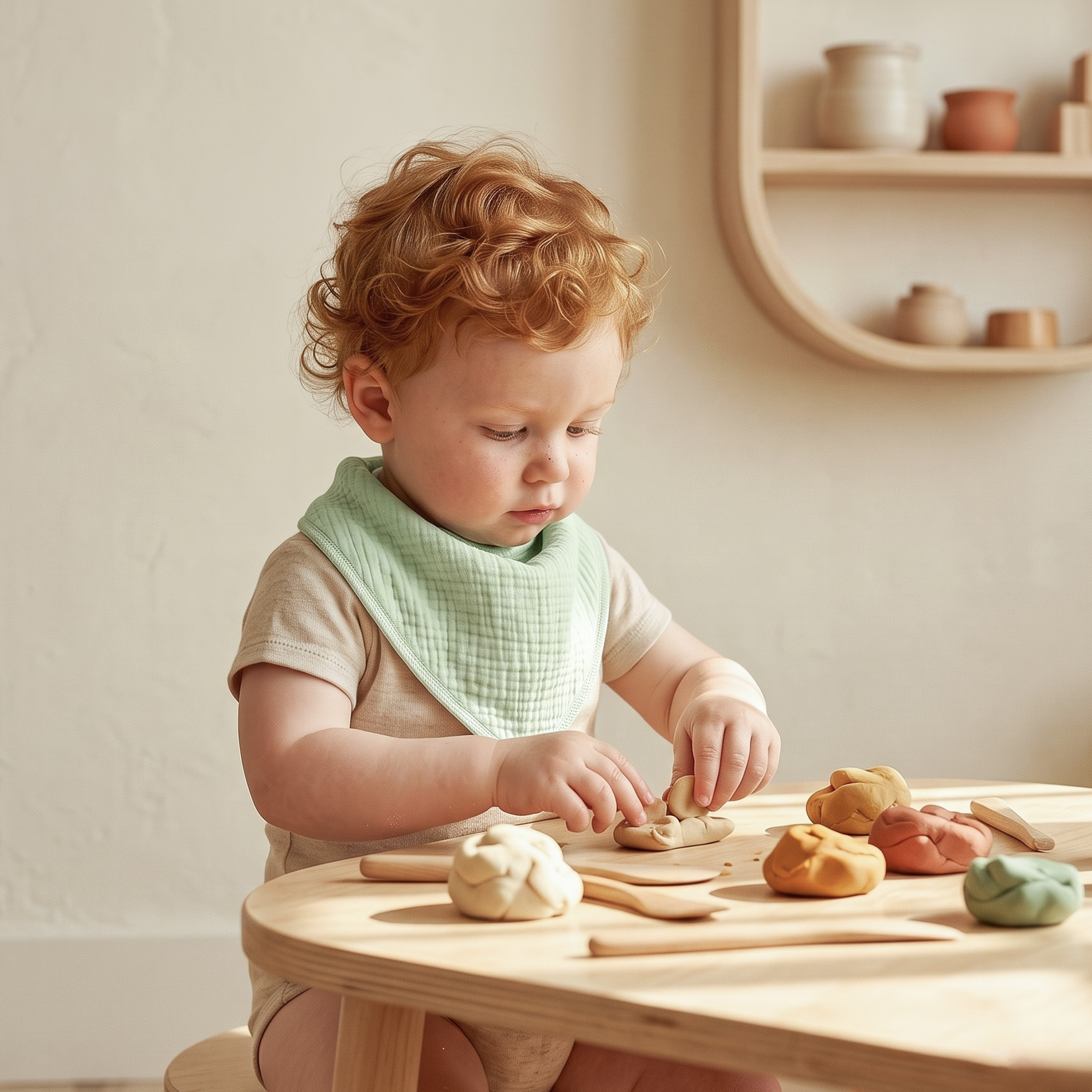 Blue Dino Plaid | Soft & Absorbent Muslin Bandana Bibs 10 Pack