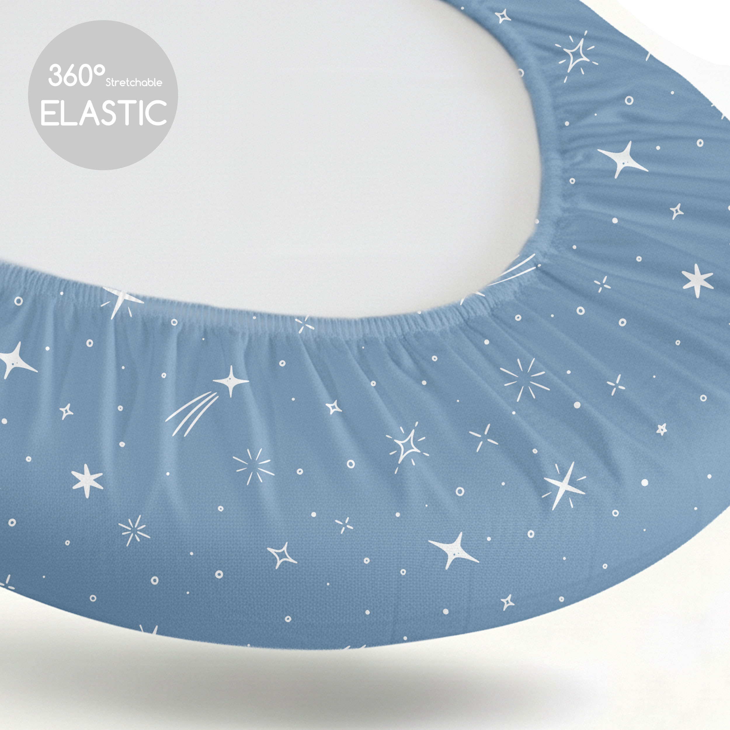 Starry Sky Dreamland | Bassinet Sheets 3-Pack | 17*33''