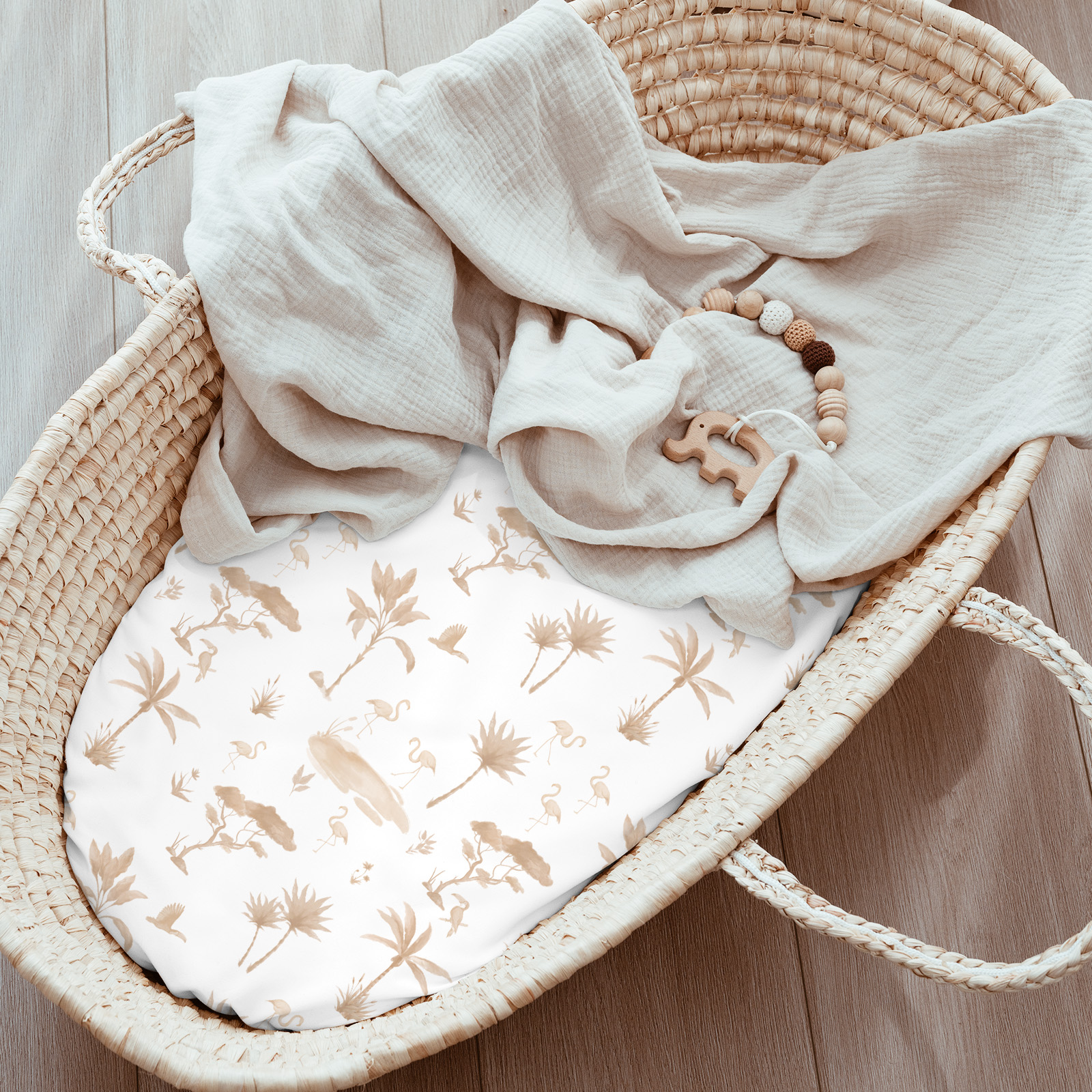 Cosy Animal | Bassinet Sheets 3-Pack | 17*33''