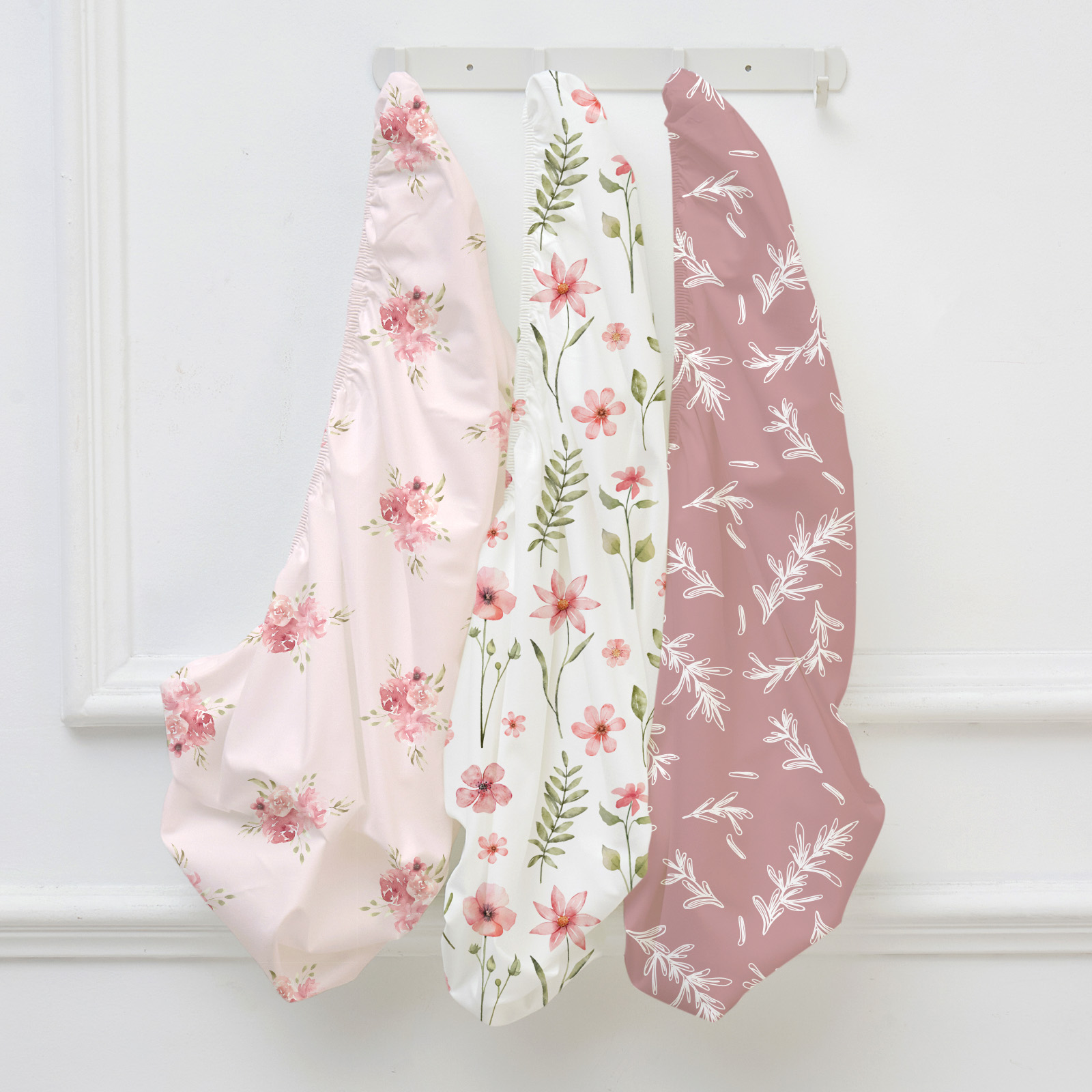 Flowering | Fitted Sheets 3-Pack