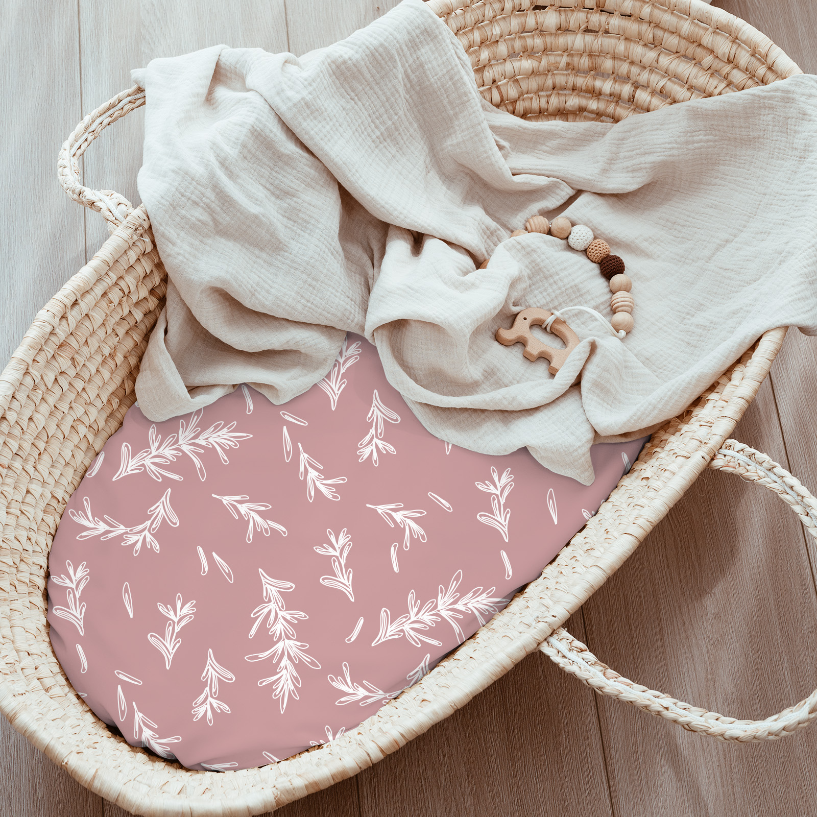 Flowering | Bassinet Sheets 3-Pack | 17*33''