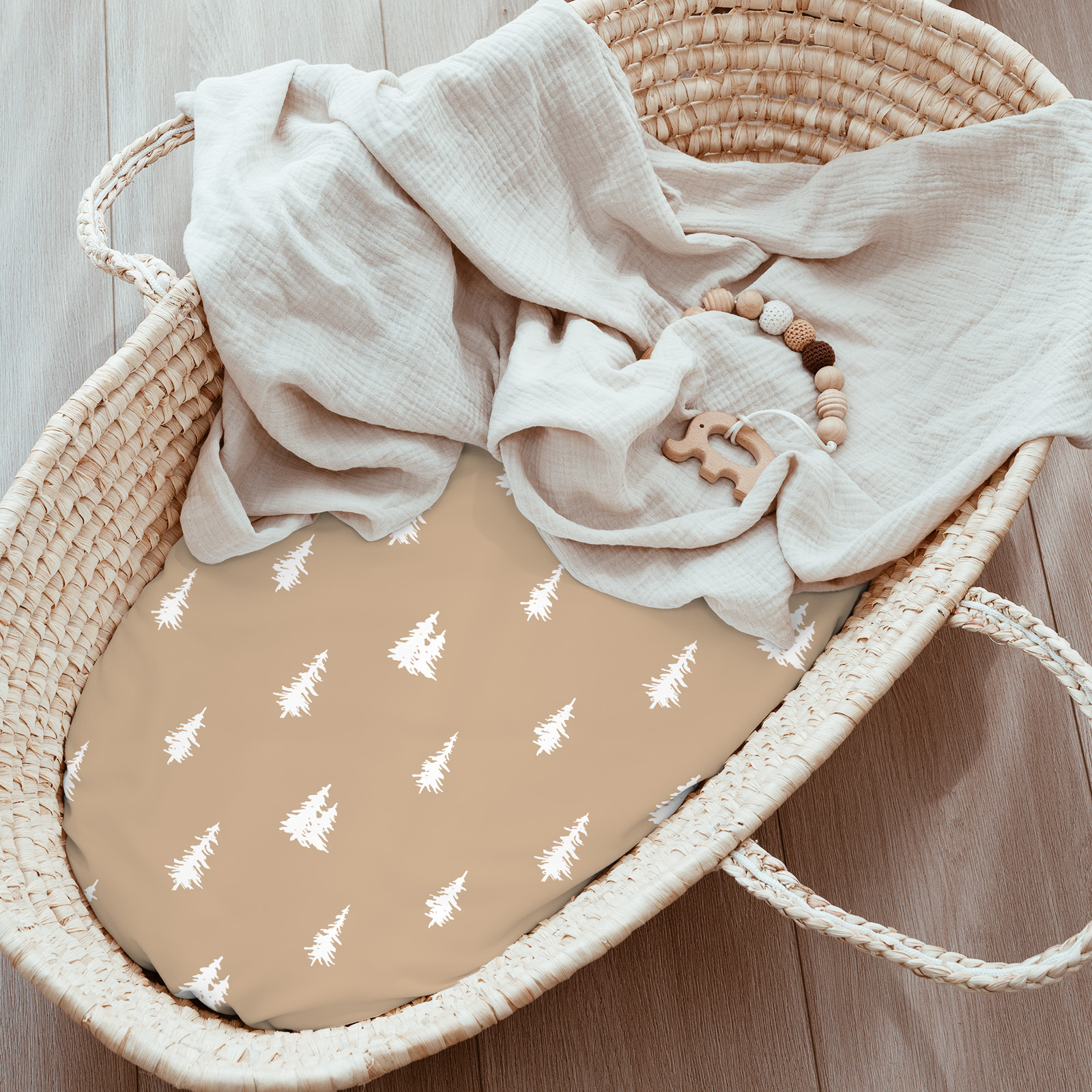 Animal Land | Bassinet Sheets 3-Pack | 17*33''