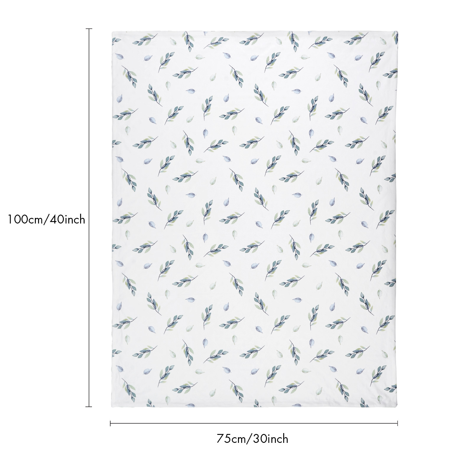 Foliage | Gllquen baby Fleece Plush Dot Blanket | 30''*40''