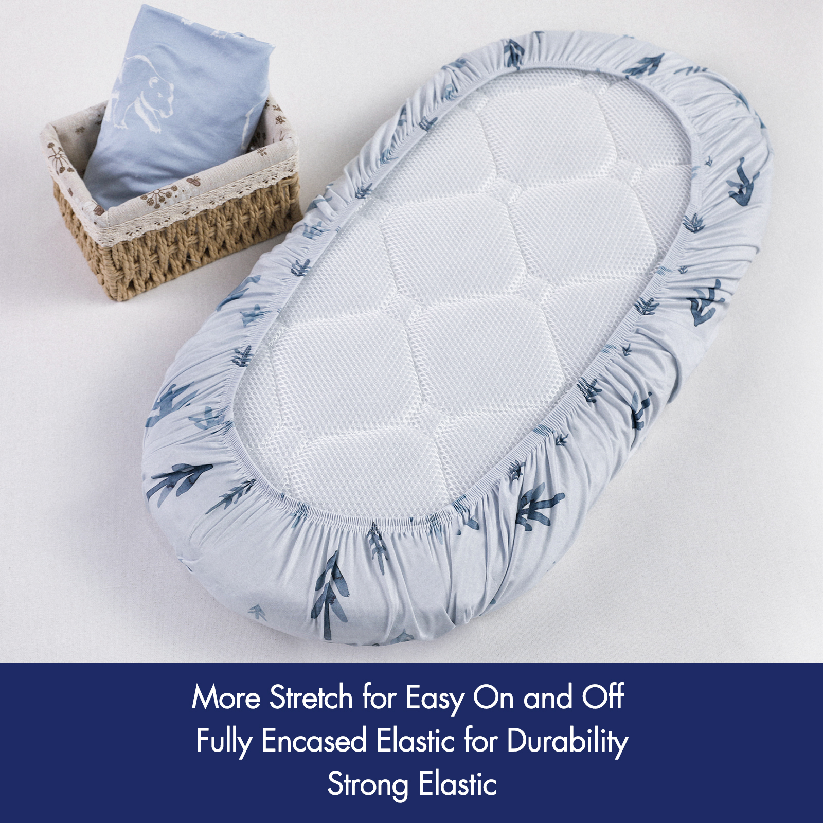 Trees | Bassinet Sheets 2-Pack | 16''*32''