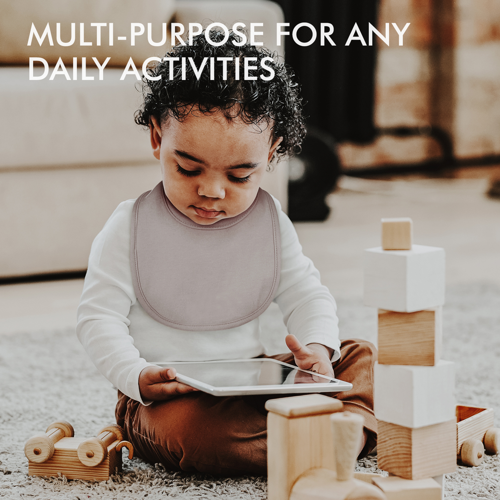 Bassic Set | Organic Cotton Bandana Bibs 10 Pack