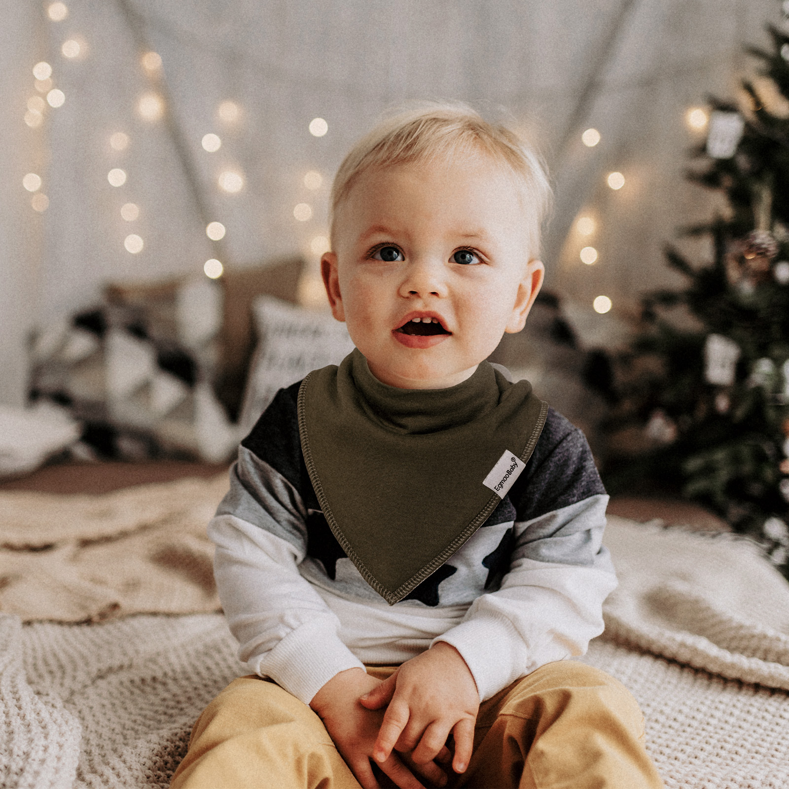 Super Absorbent Bandana Bibs 10 Pack - Retro