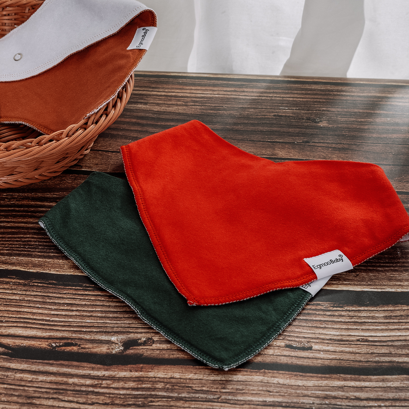 Super Absorbent Bandana Bibs 10 Pack - Classic Set