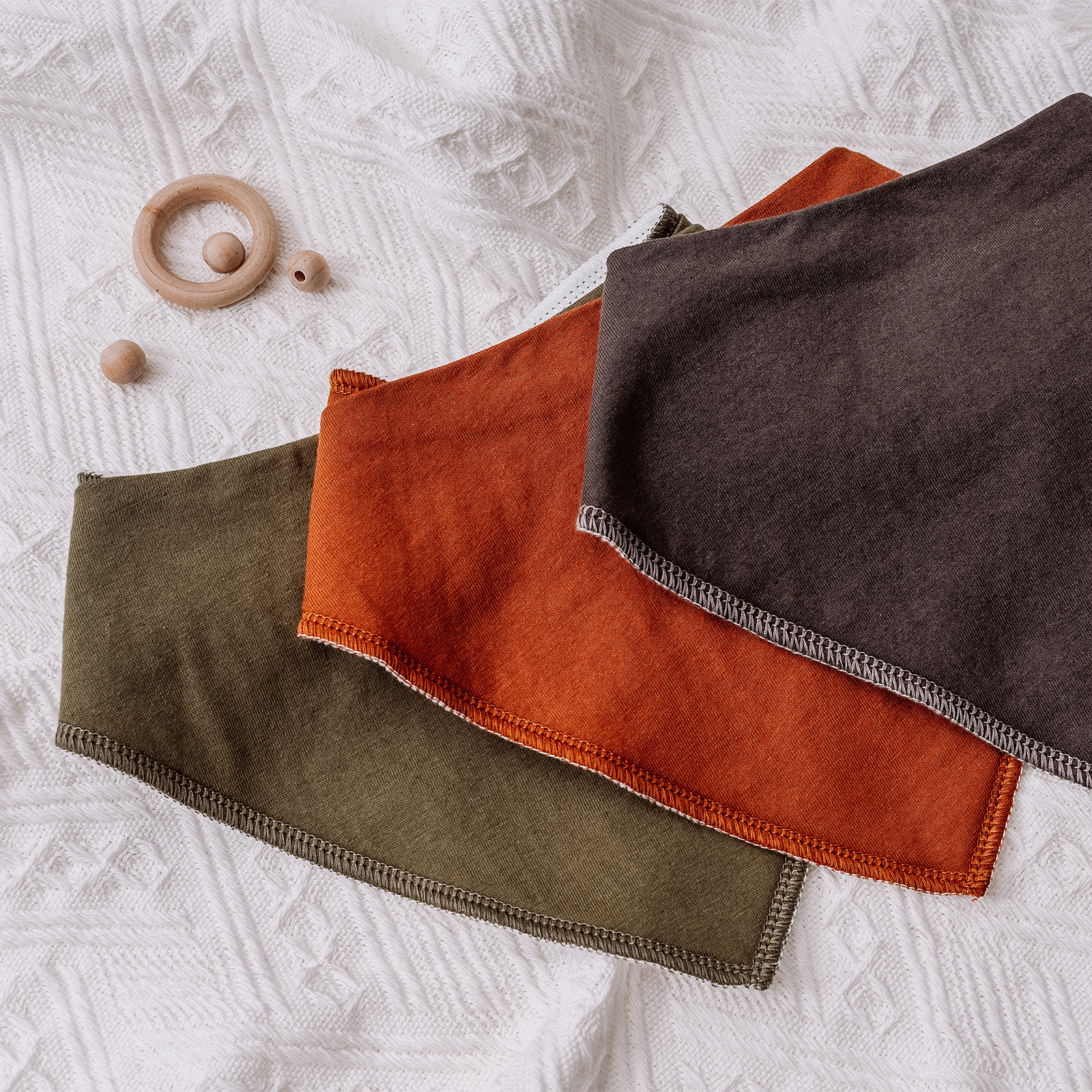 Super Absorbent Bandana Bibs 10 Pack - Classic Set