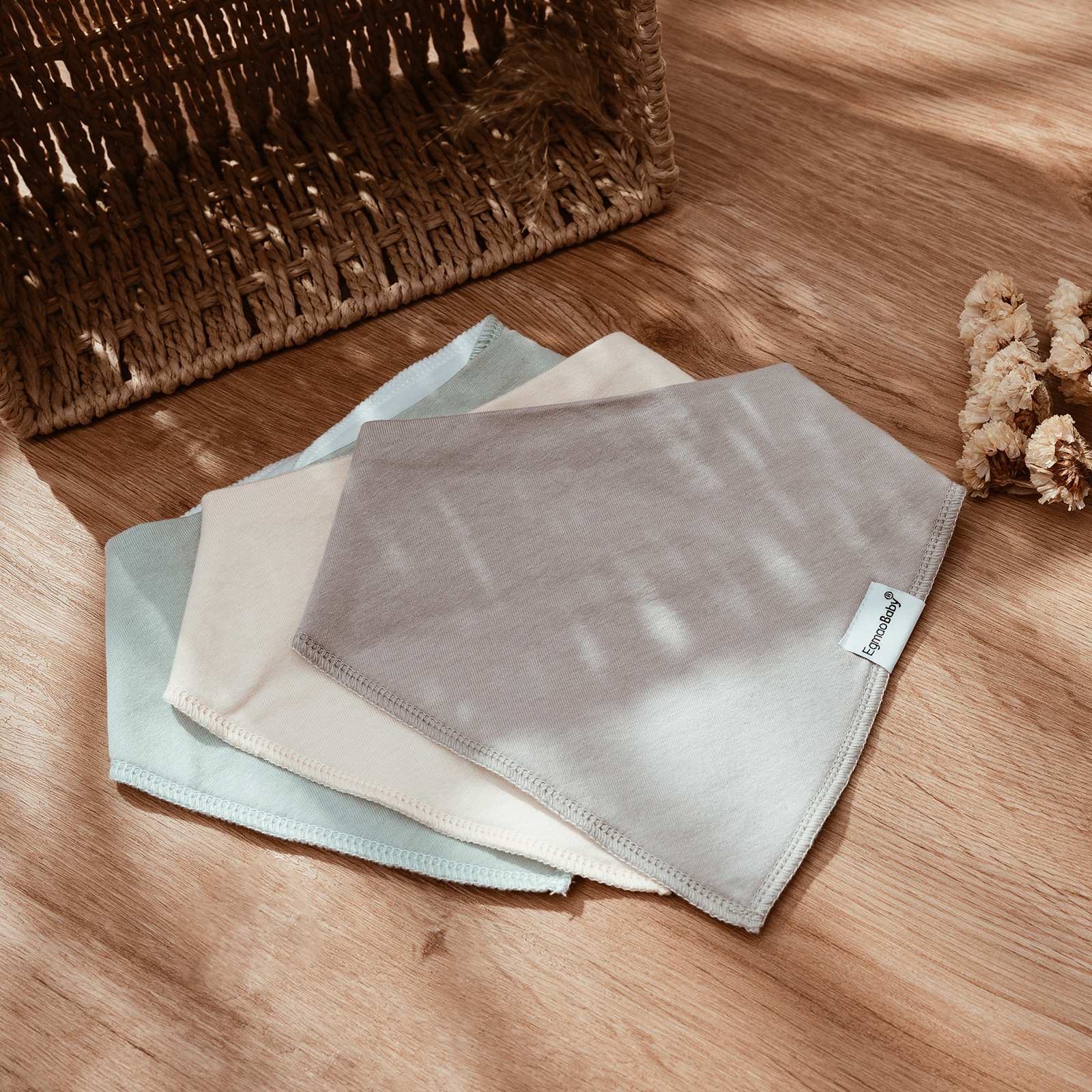 Super Absorbent Bandana Bibs 10 Pack - Lucky Girl