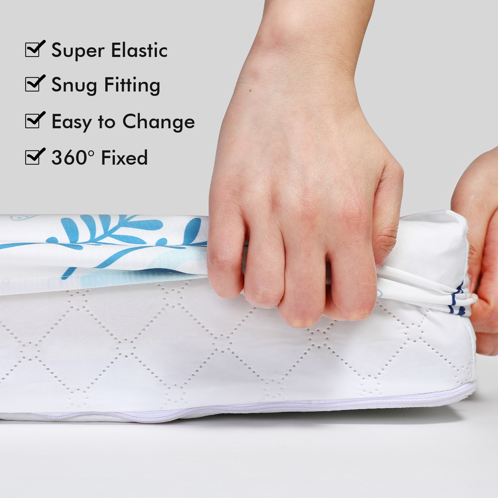 Fish & Sea  | Pack N Play Sheets 2-Pack | 38''*26''