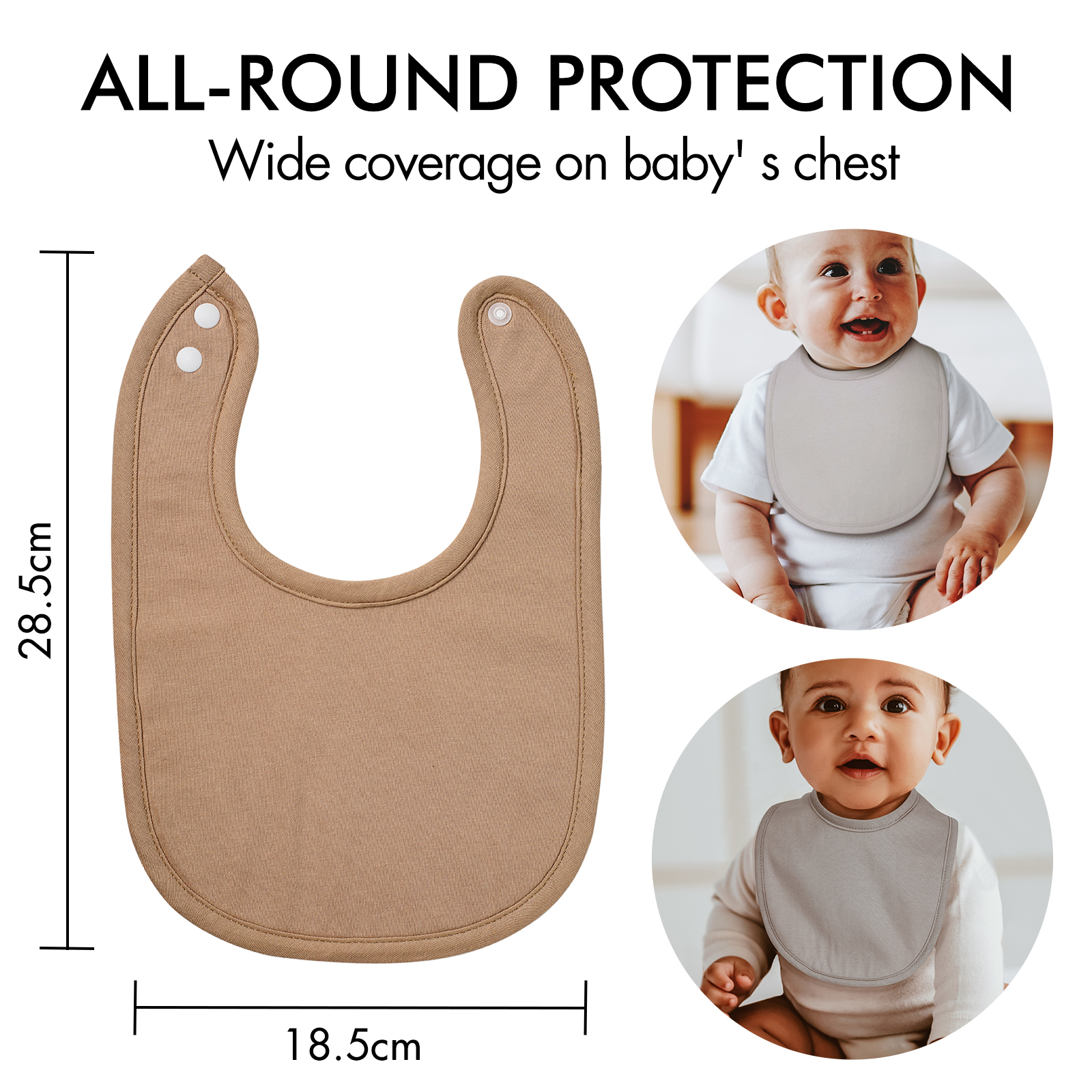 Inspire Set | Organic Cotton Bandana Bibs 10 Pack