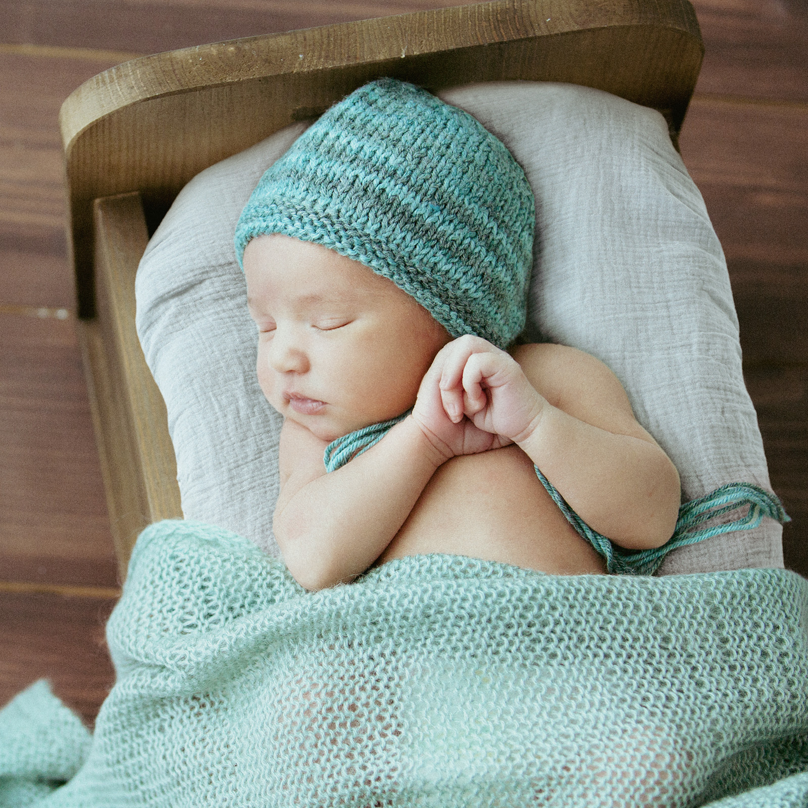  Azure  | Bassinet Sheets 2-Pack | 33''*17''