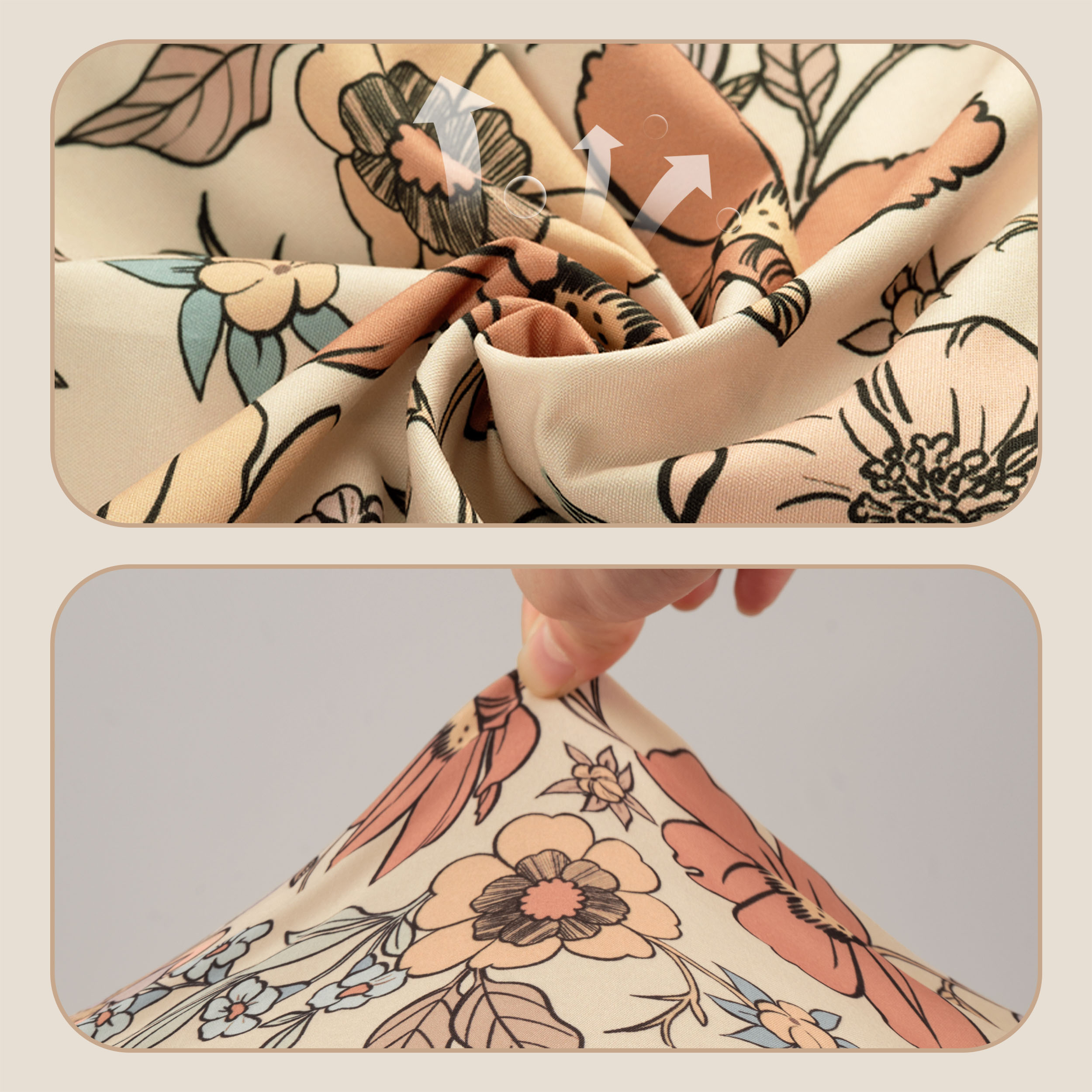 Vintage Floral  Bloom | Bassinet Sheets 3-Pack | 33*20''