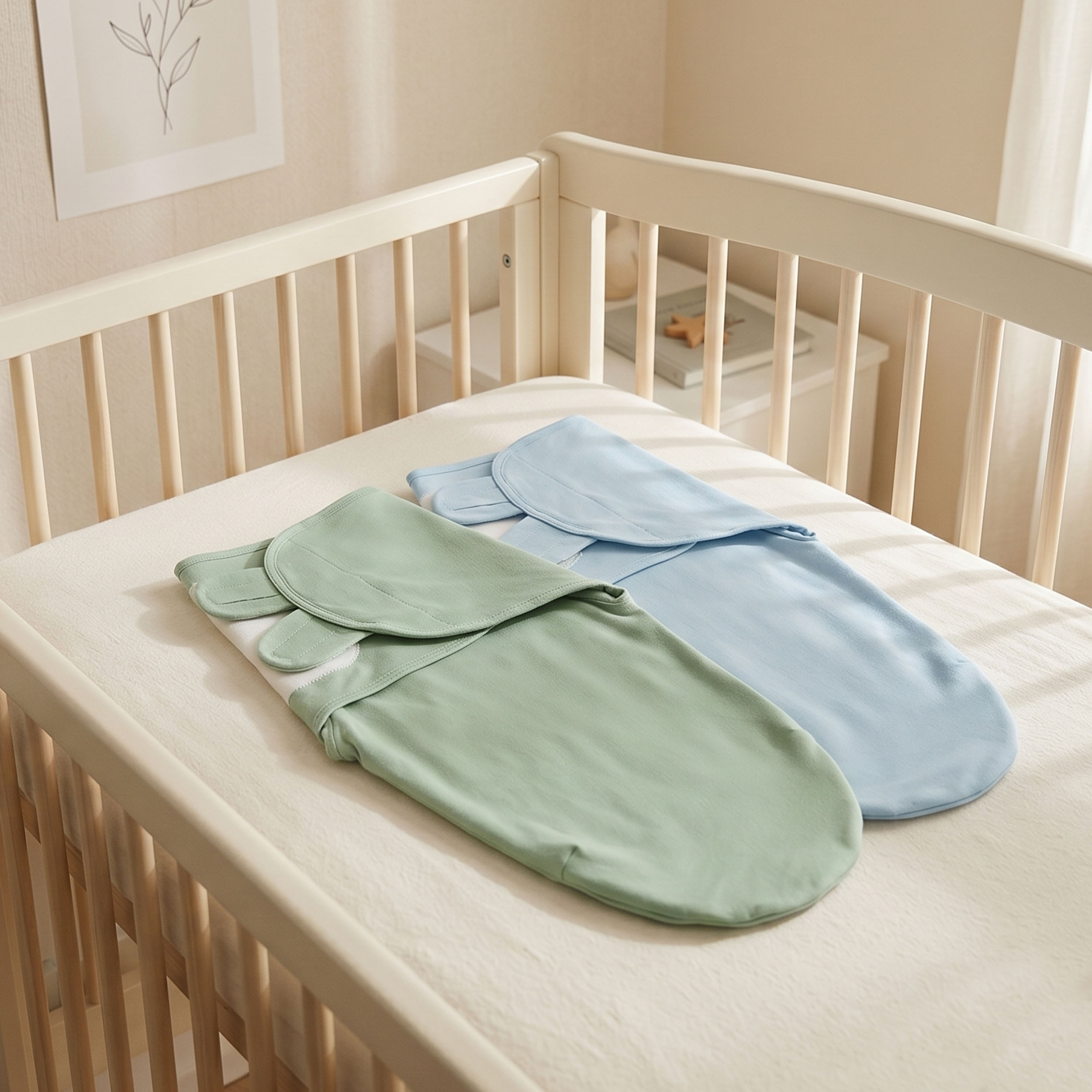 Ocean  Mint Serenity | Baby Swaddle 2-Pack | 0-3 Months