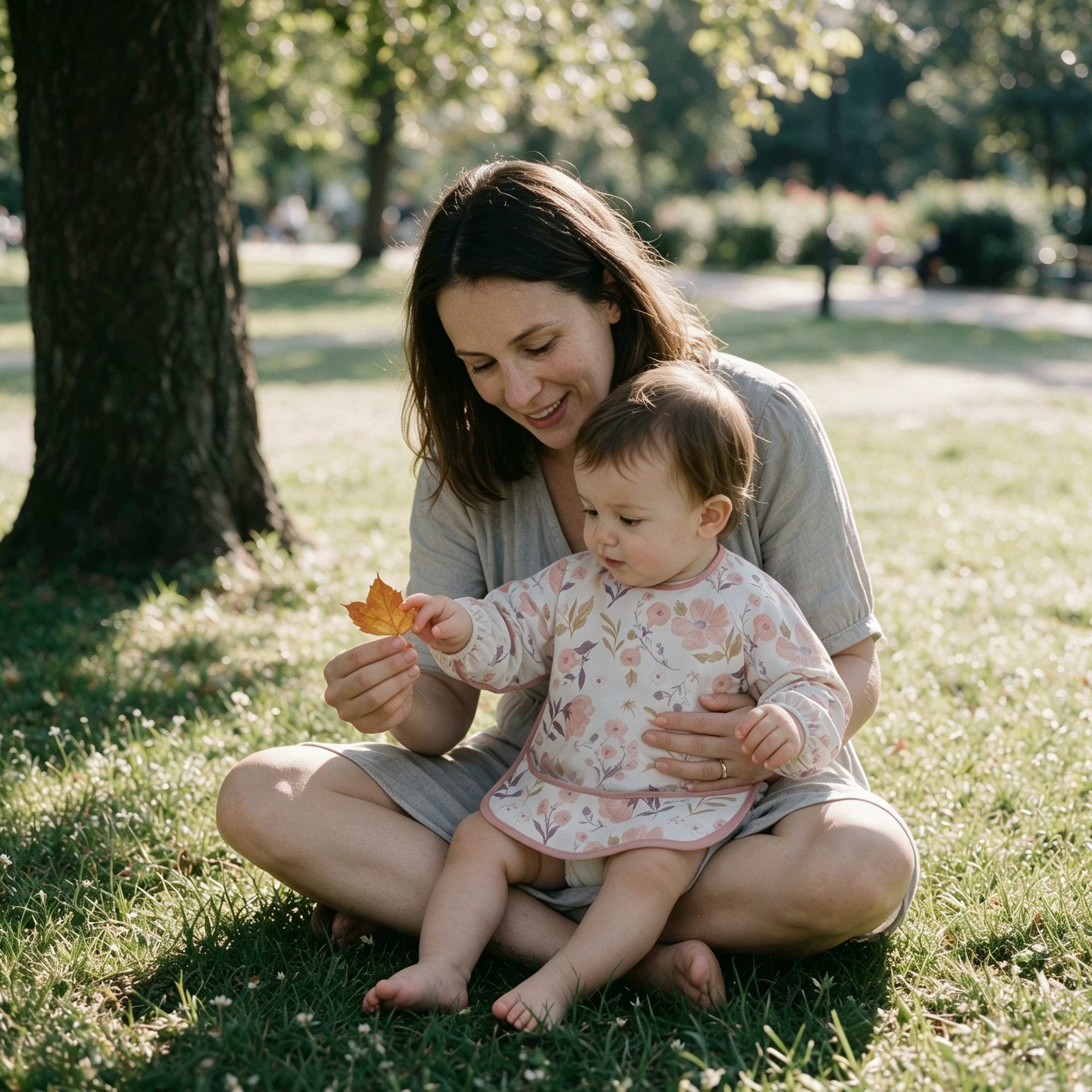 Pastel Flower garden | Waterproof Smock Bibs 3 Pack | 6-24 Months