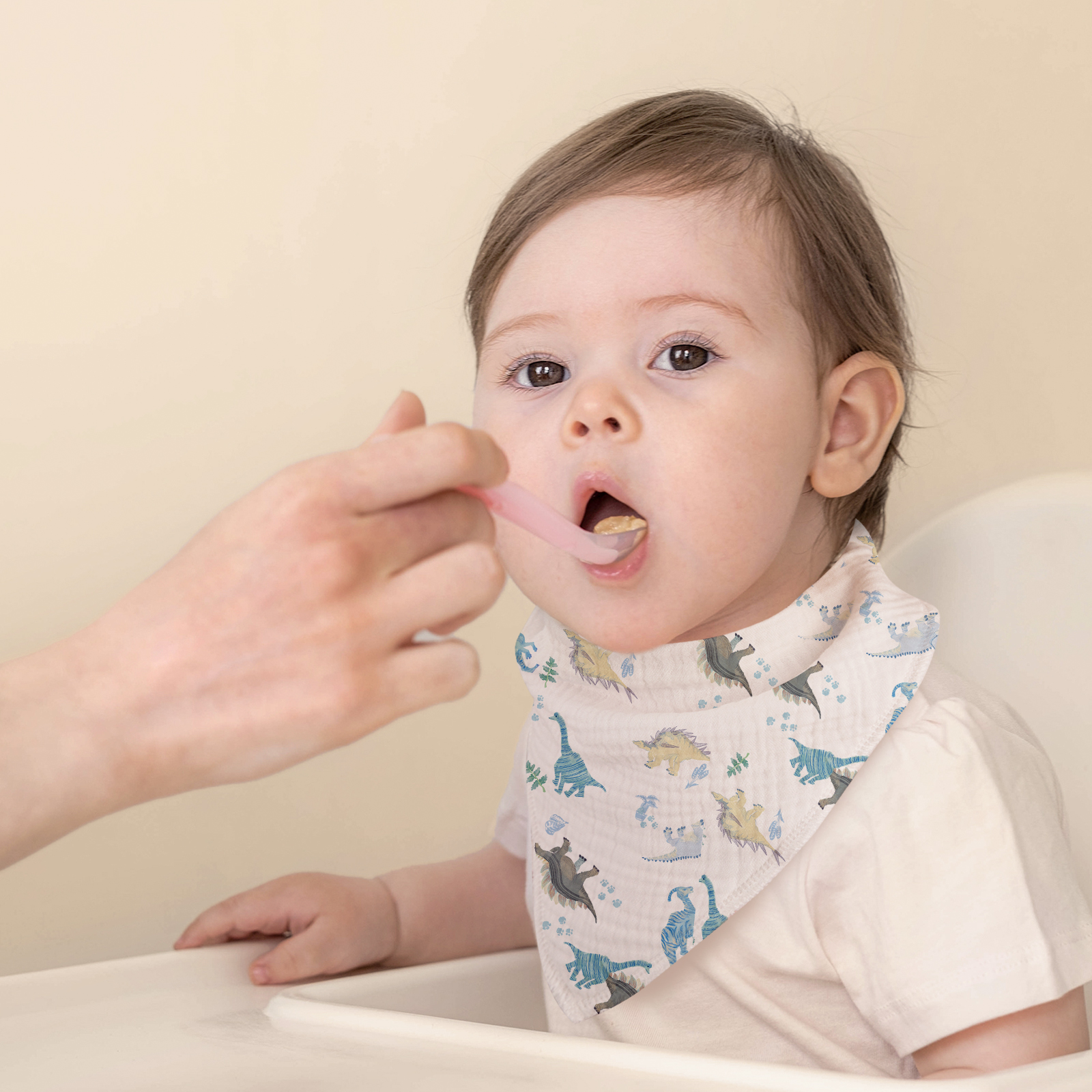 BC | Soft & Absorbent Muslin Bandana Bibs 8 Pack