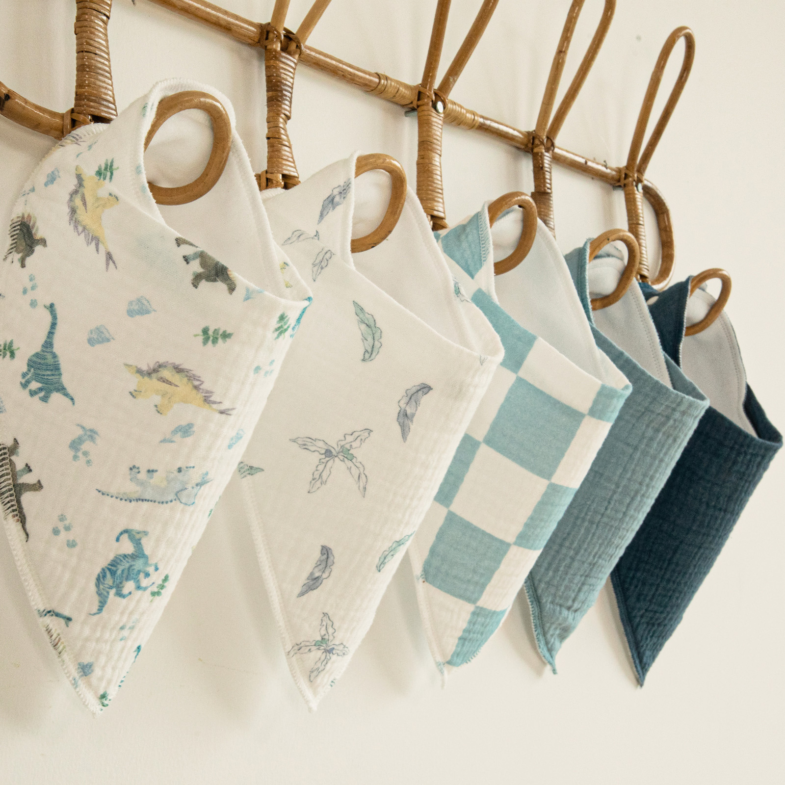 BC | Soft & Absorbent Muslin Bandana Bibs 8 Pack