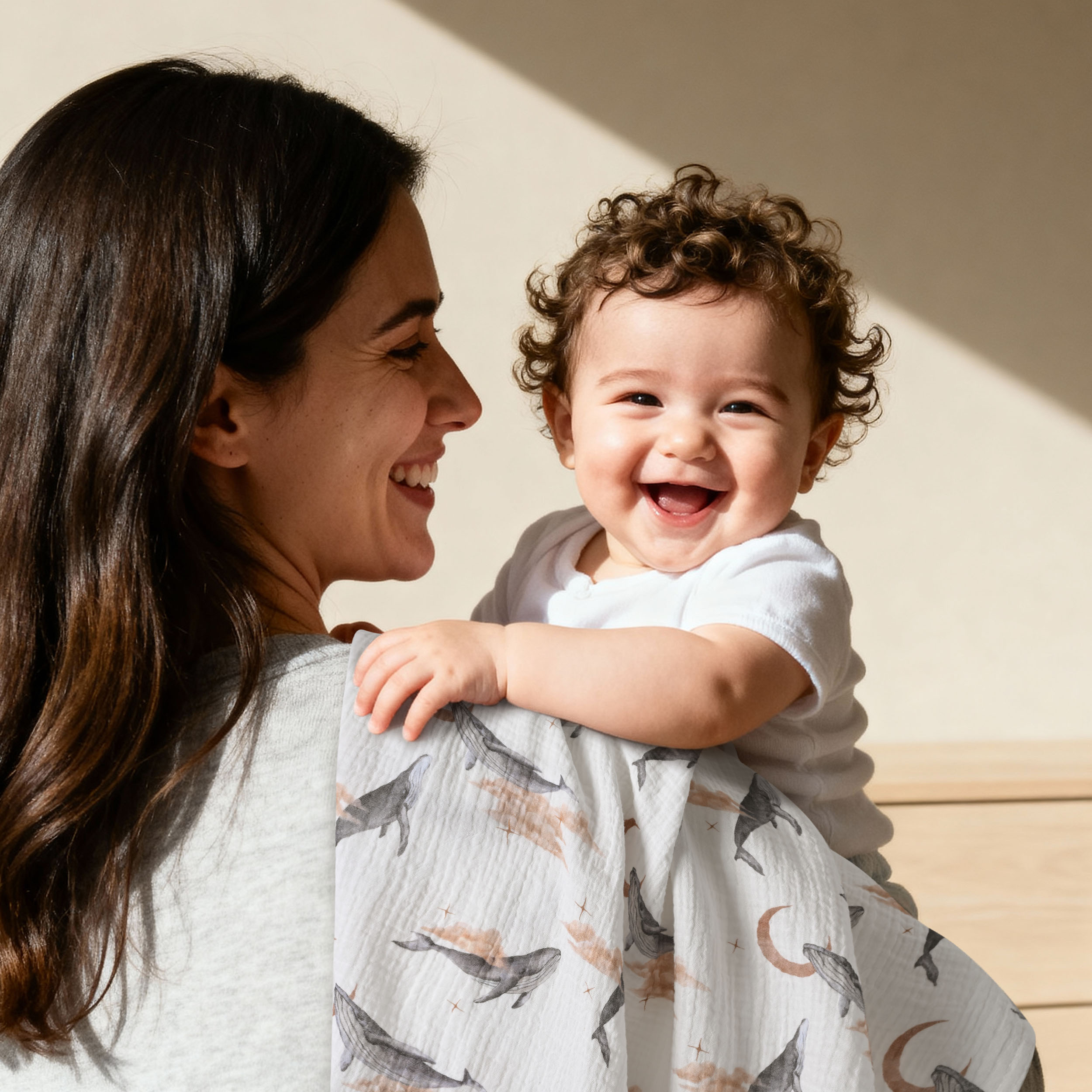 Muslin Swaddle Blankets 3-Pack | 38"x40" | Nebula Drifter