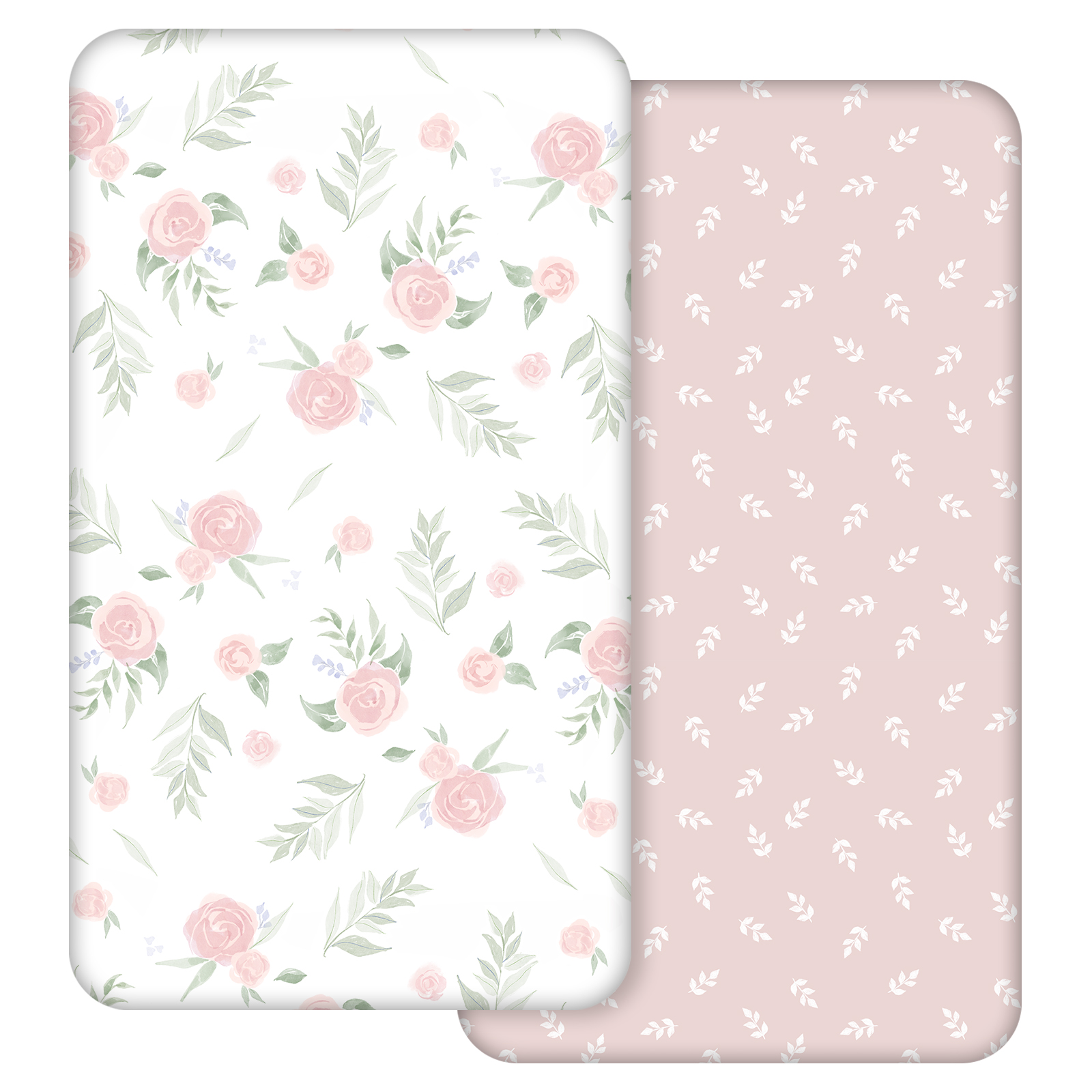 Rose | Fitted Sheets 2-Pack