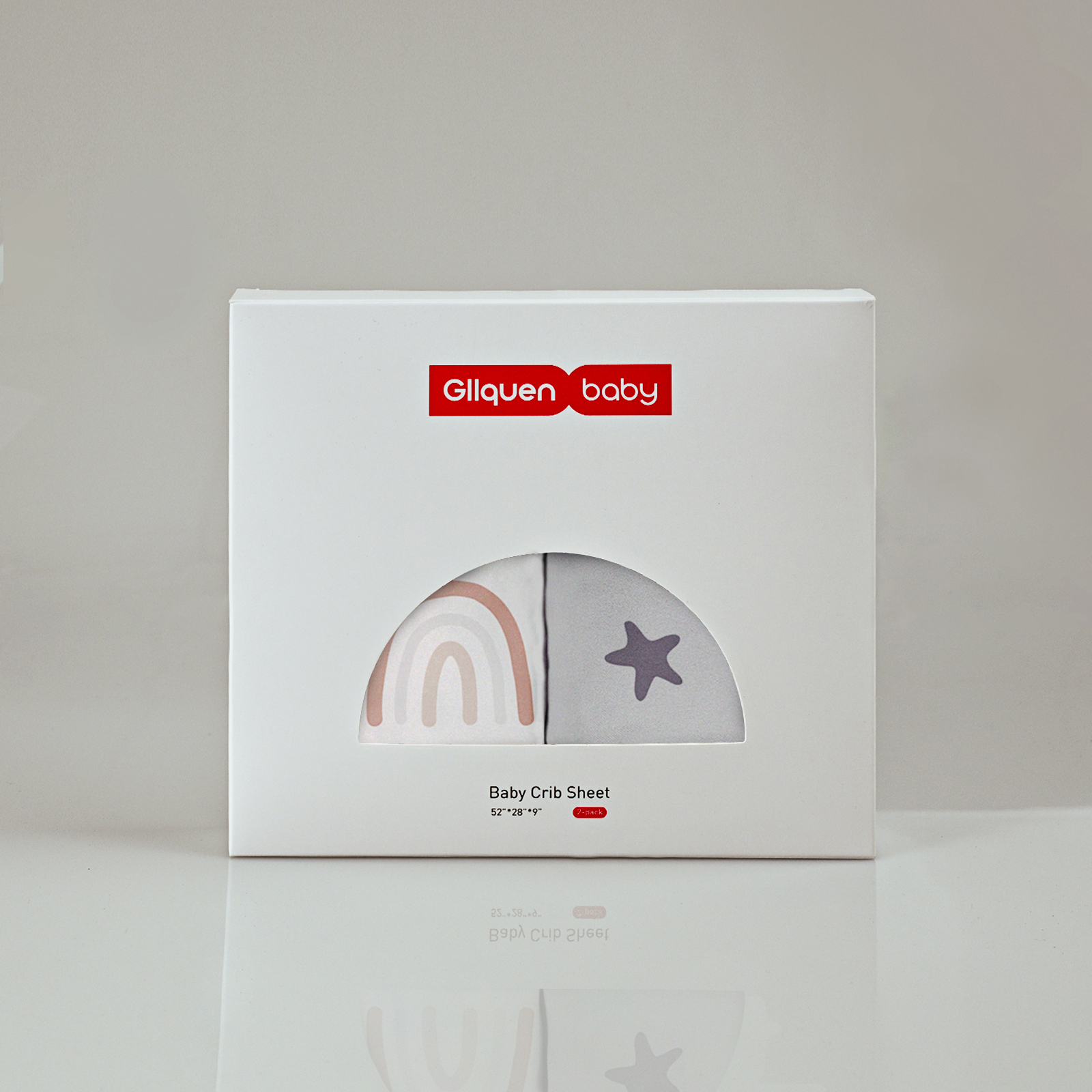 Rainbows | Soft Microfiber Baby Crib Sheets 2 Pack