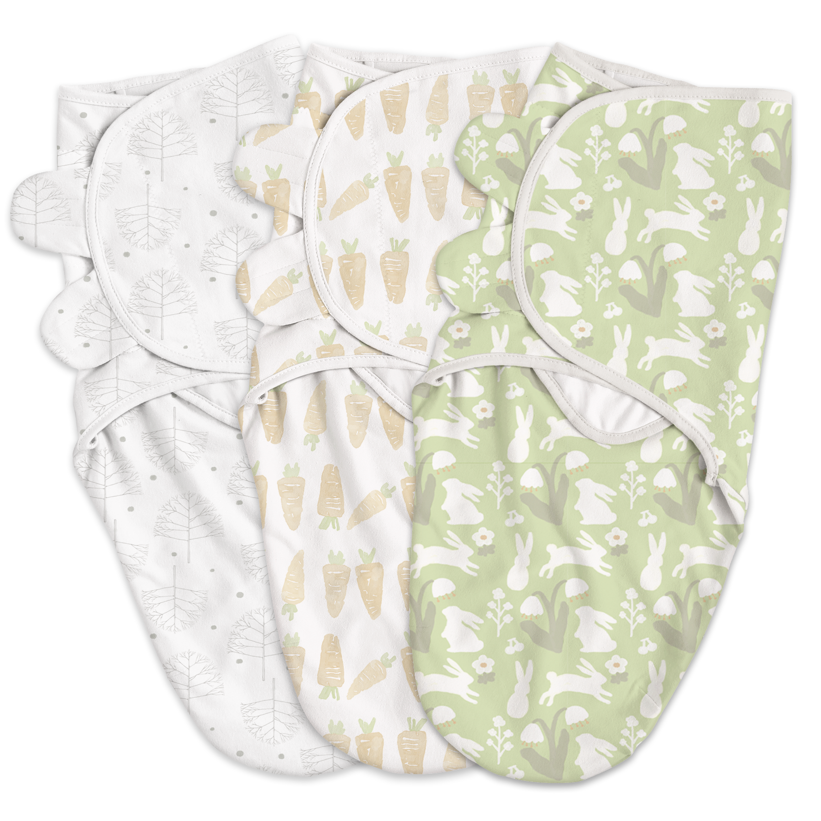 Spring Letter | Gllquen Baby Swaddle 0-3 Months 3 Pack