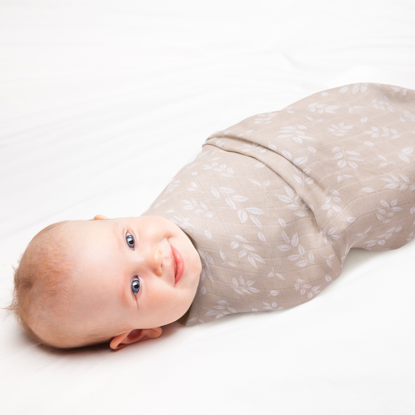 Muslin Swaddle Blankets 4-Pack | 35"x40" | Sunflower