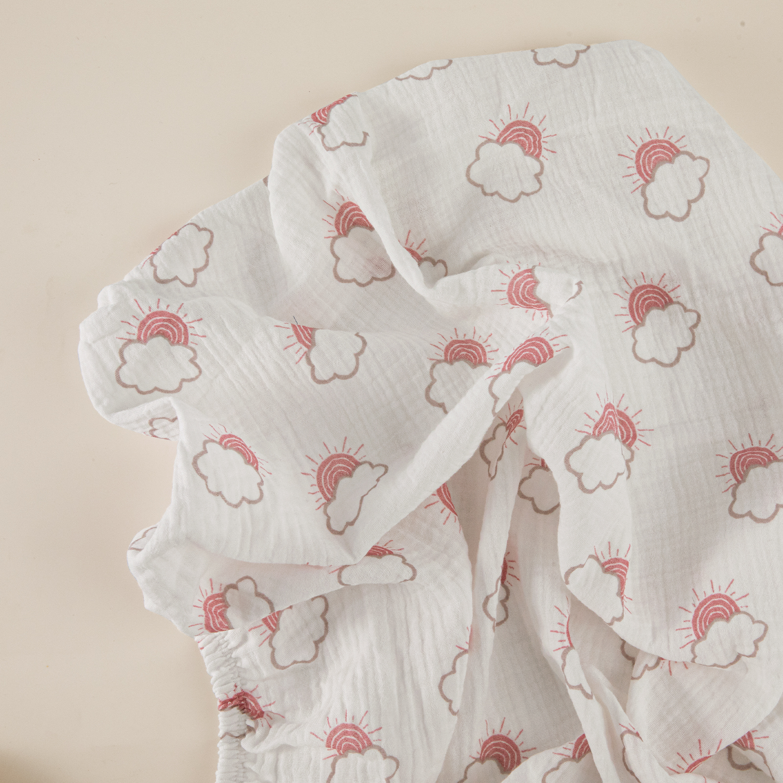 Sunlight | Muslin Bassinet Sheets 2-Pack | 33''*17'' | 100% Muslin Cotton