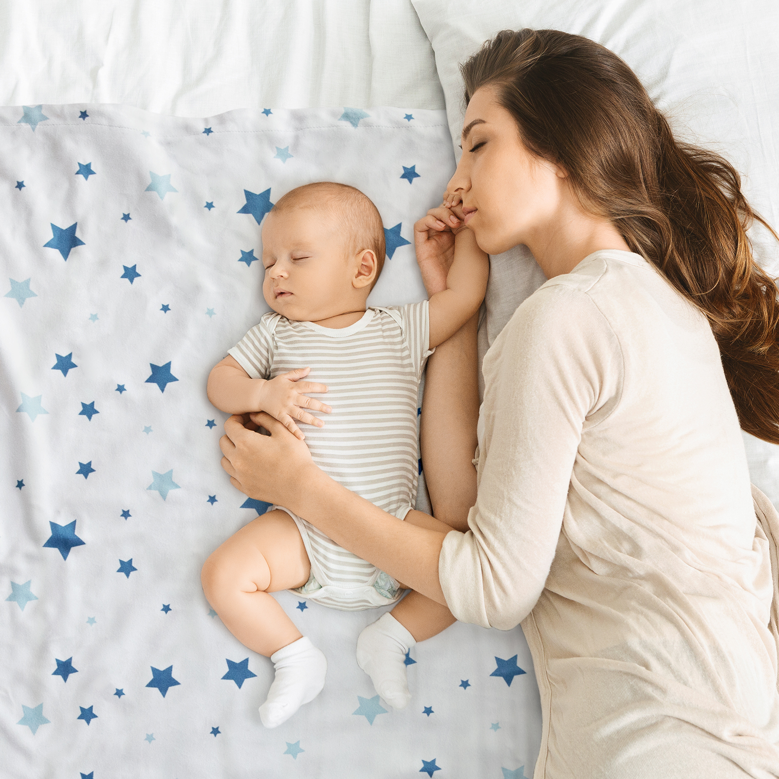 Blue Star | Fleece Plush Dot Blanket | 30''*40''