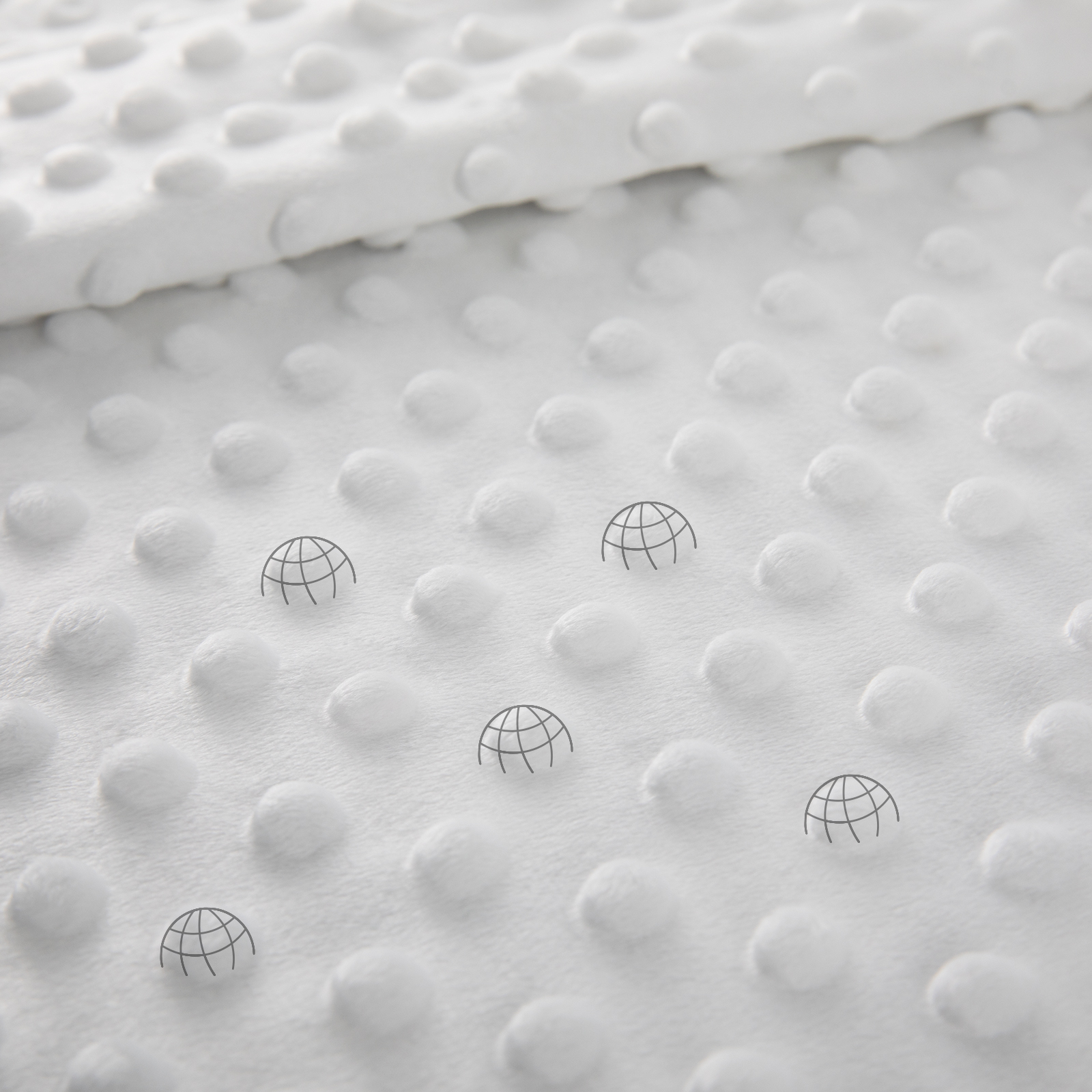 Black and White | Fleece Plush Dot Blanket | 30''*40''