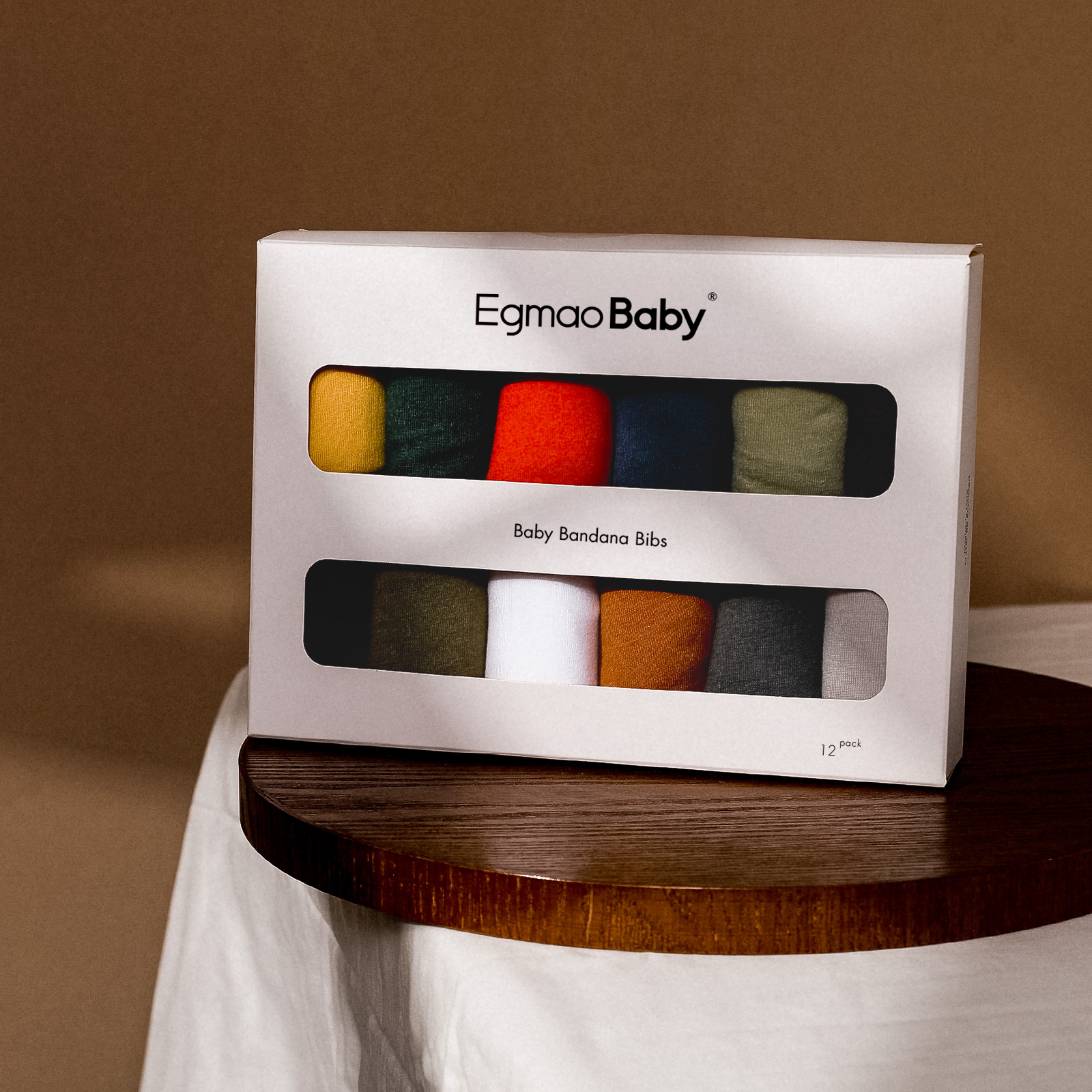 Super Absorbent Bandana Bibs 10 Pack - Classic Set