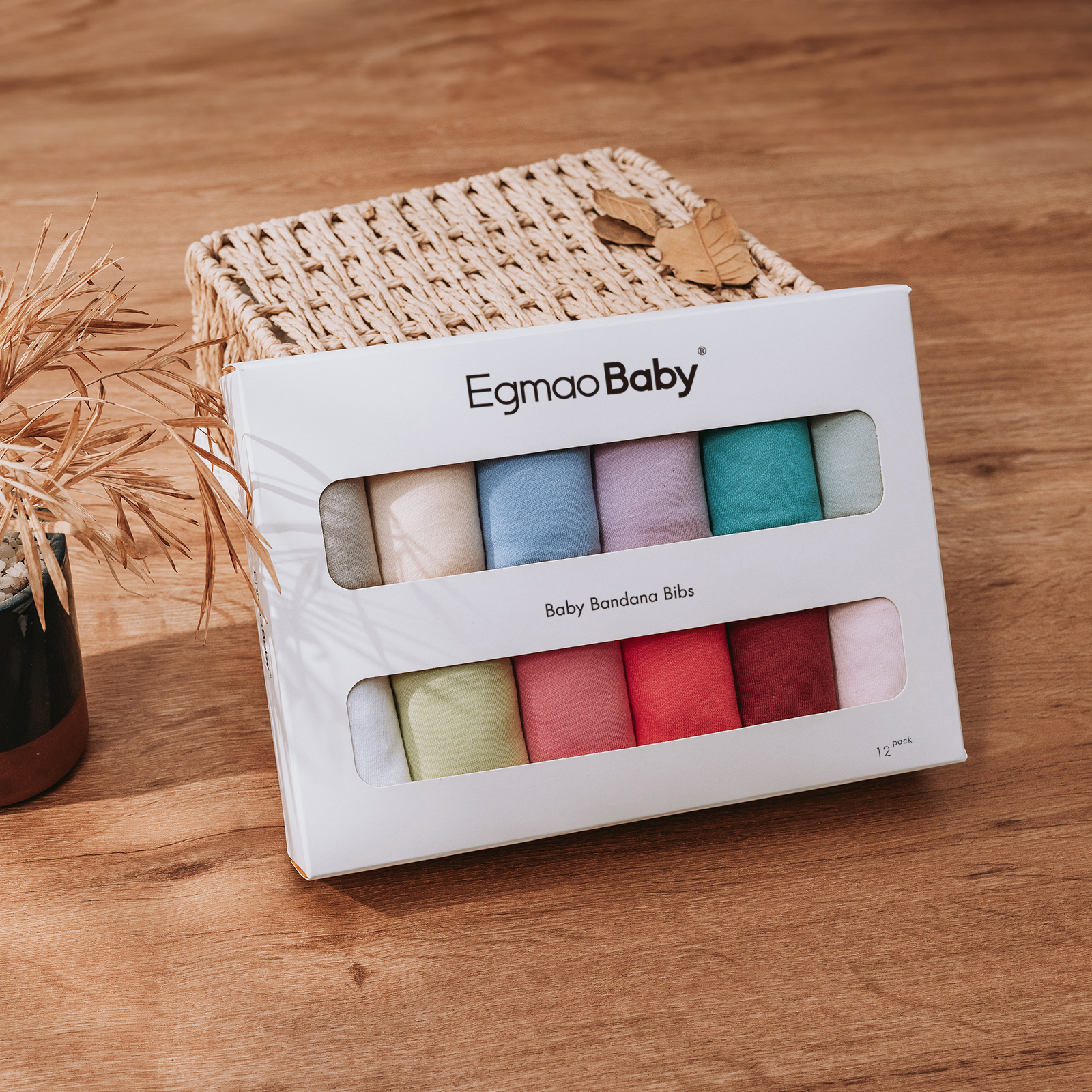 Super Absorbent Bandana Bibs 10 Pack - Lucky Girl