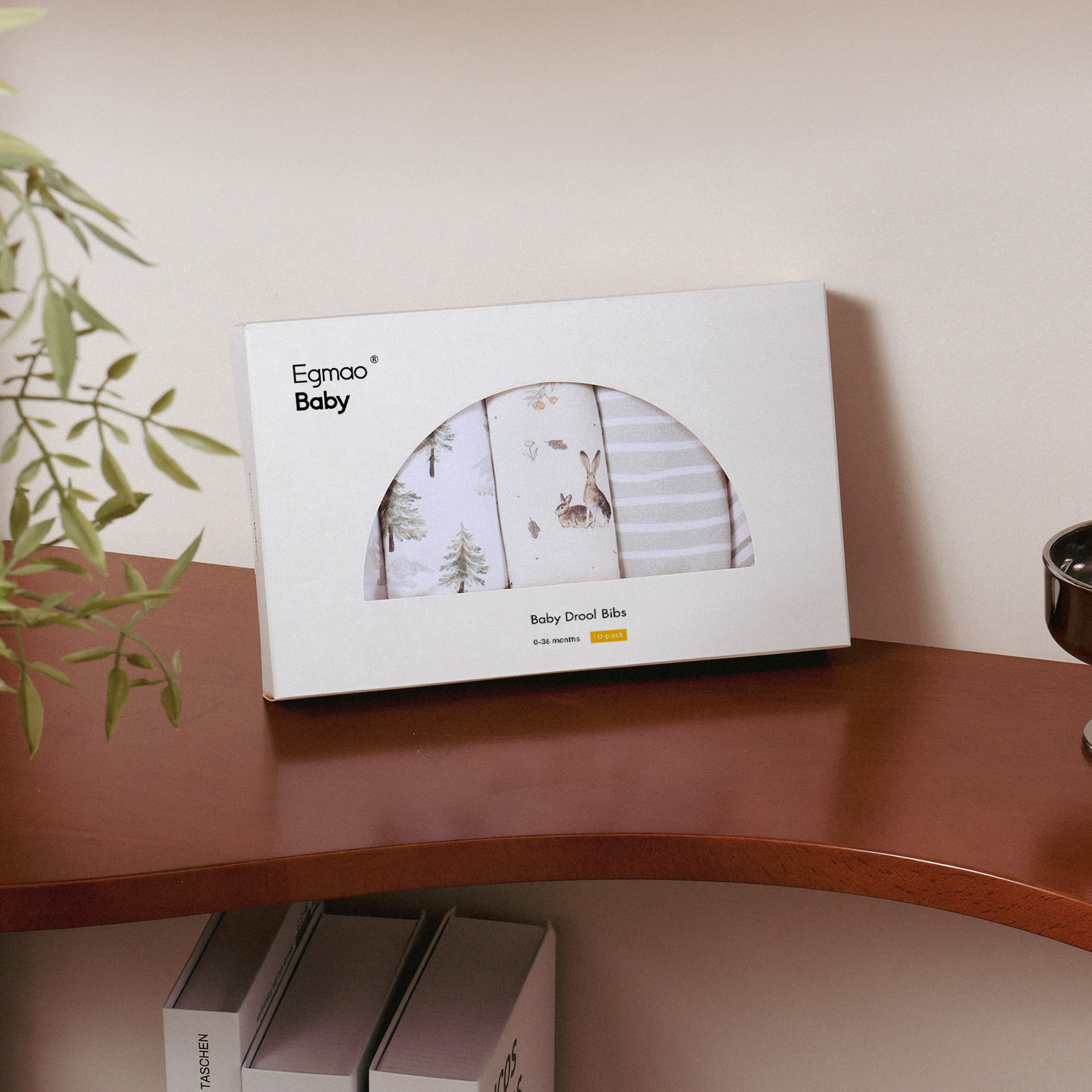 Woods | Organic Cotton Bandana Bibs 10 Pack | 0-36 Months