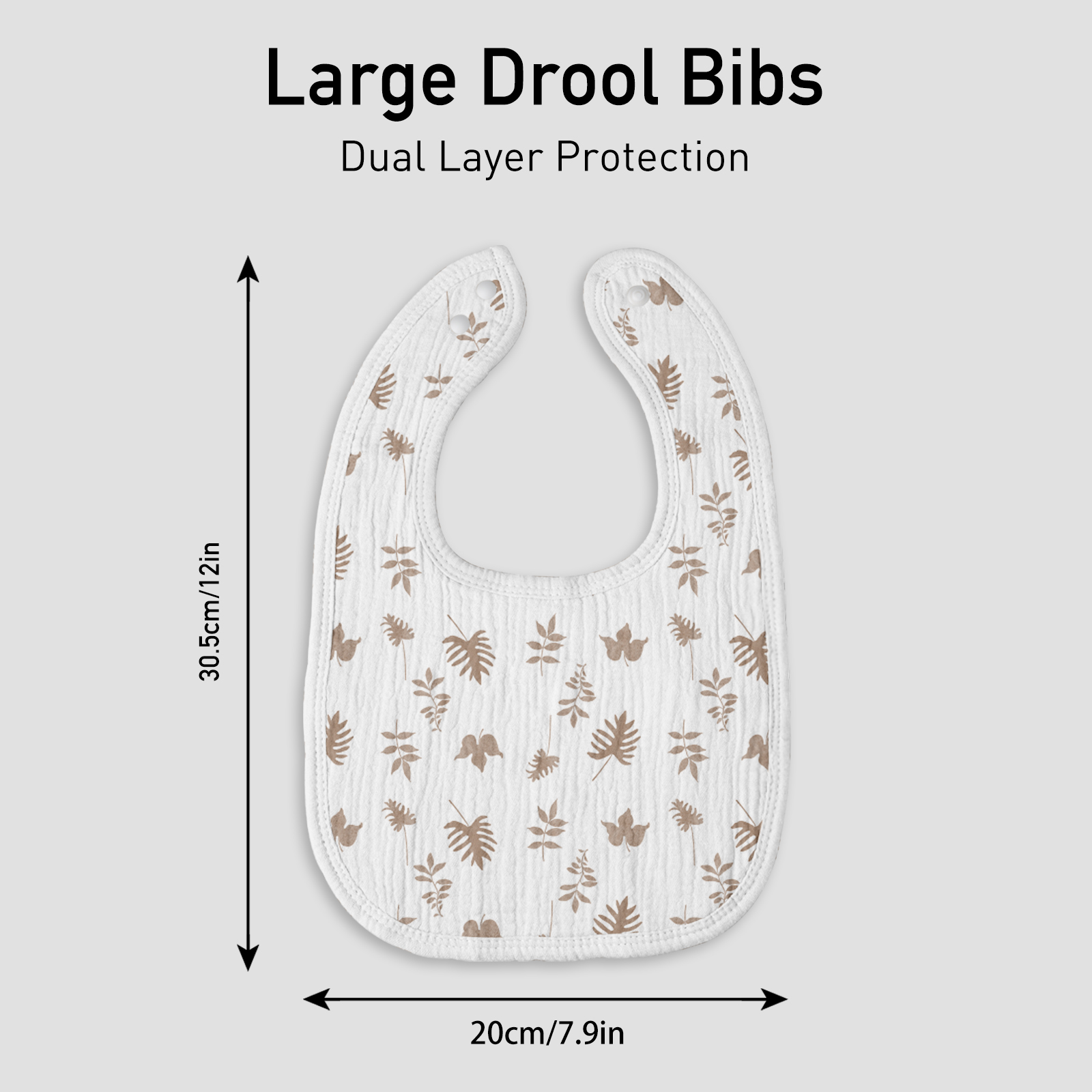 Forest Wizard | baby muslin bibs 10 pack | 0-36 months