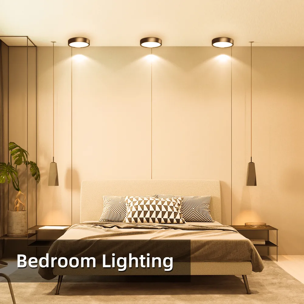 CANMEIJIA LED Ultra-thin Surface Mounted Down Light Round Panel Light